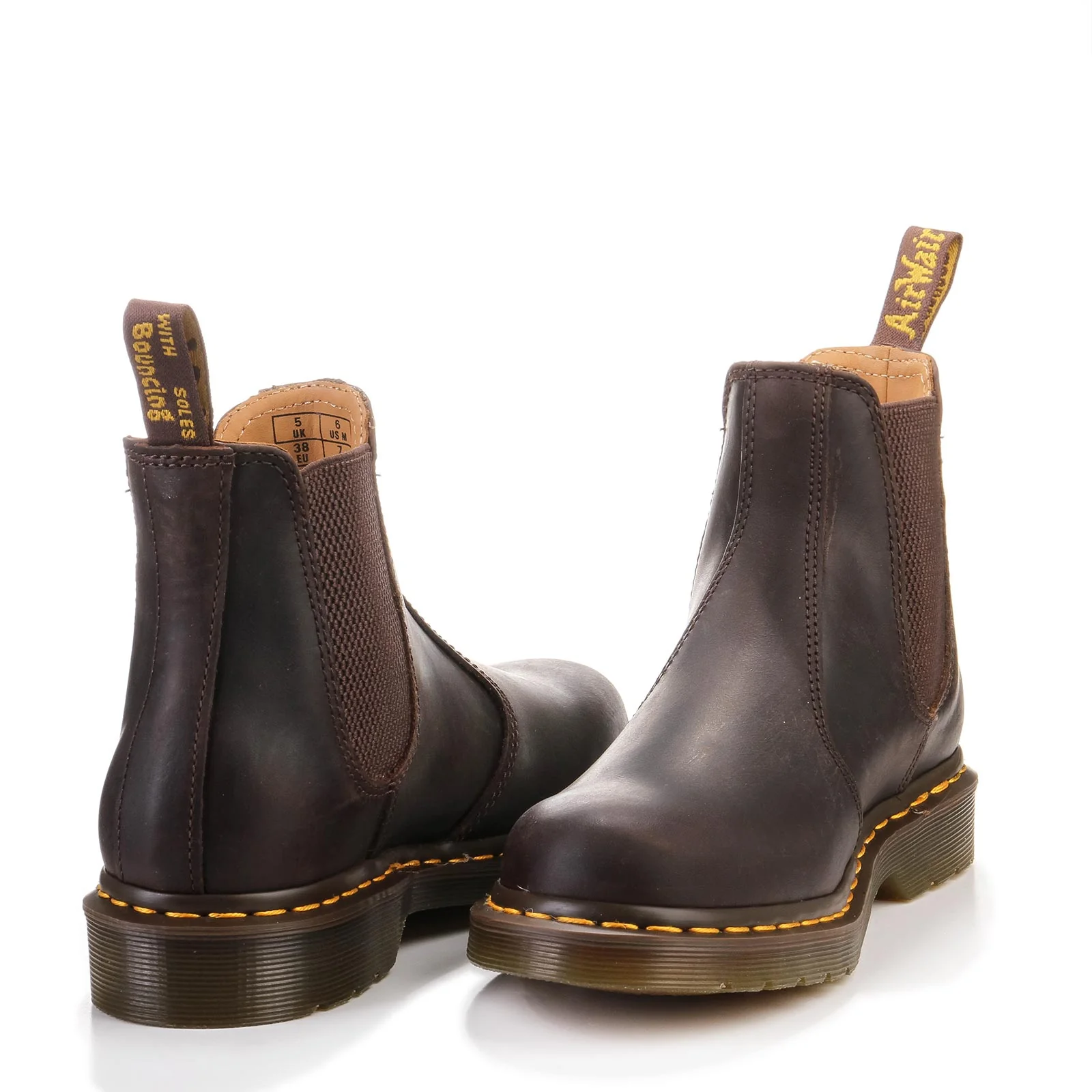 2976 YS Chelsea Boot Crazy Horse dark brown - Image 3