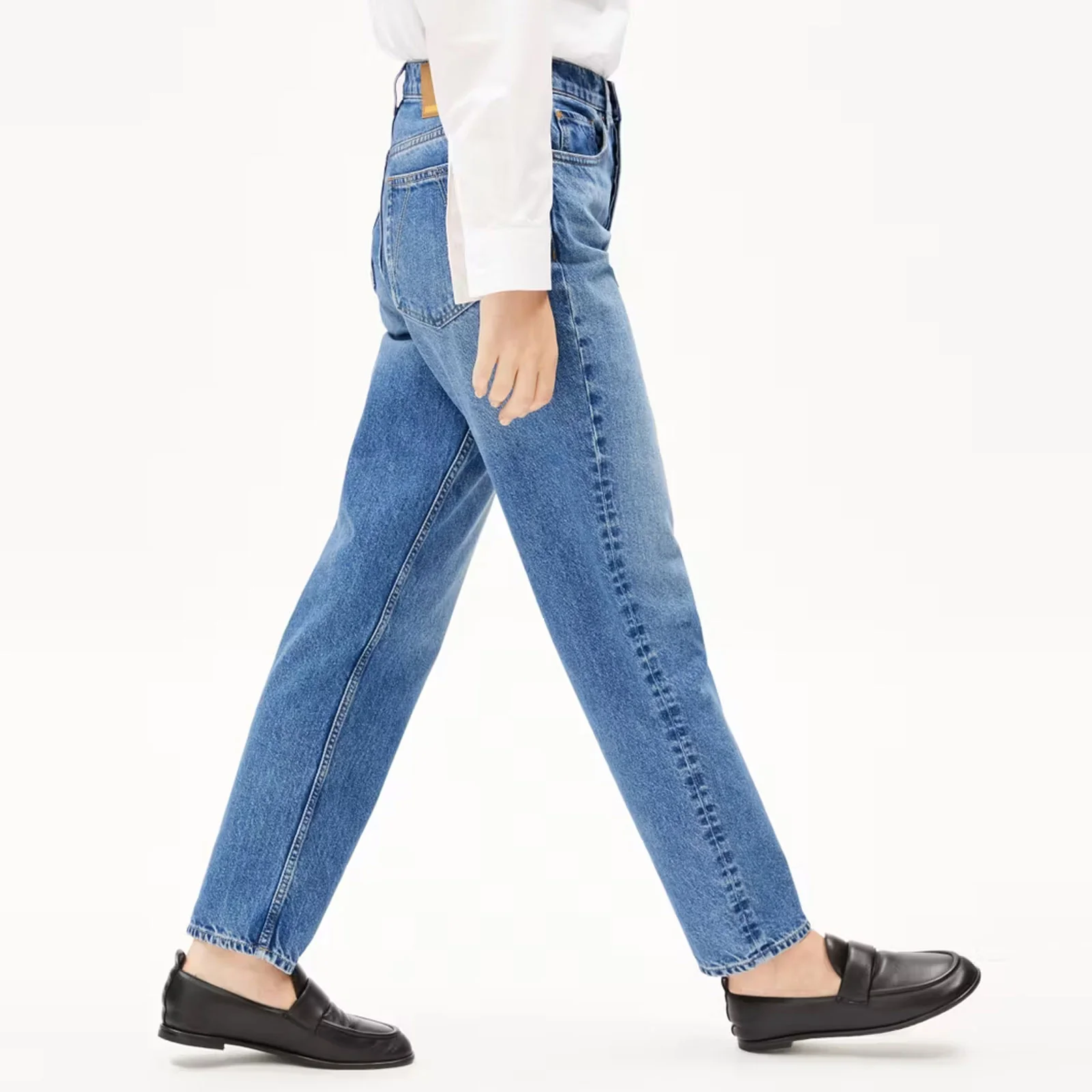 Aaikala High Waist Straight Jeans crunchy - Image 4