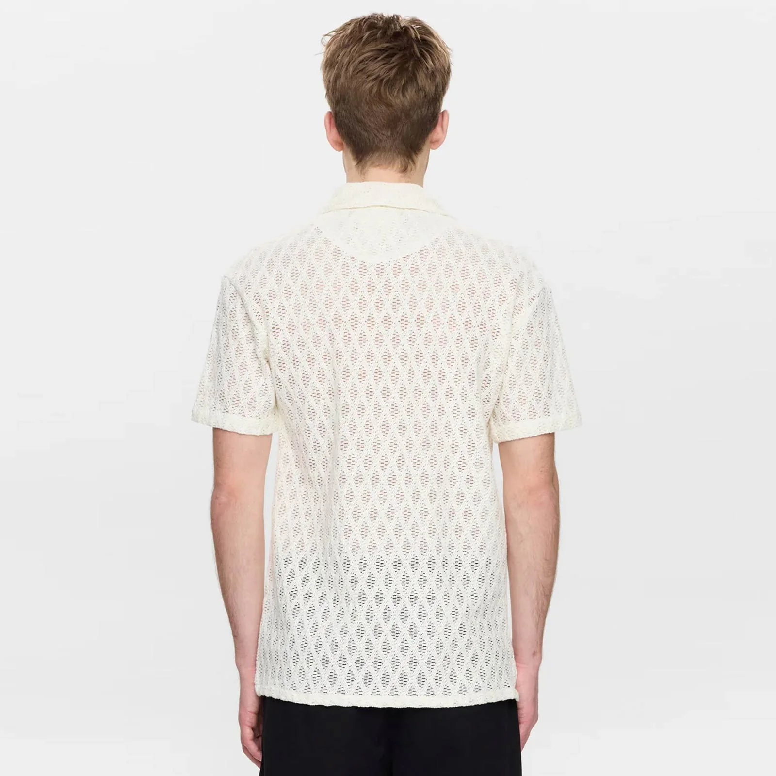Akleander AO Lace S/S Shirt tofu - Image 3
