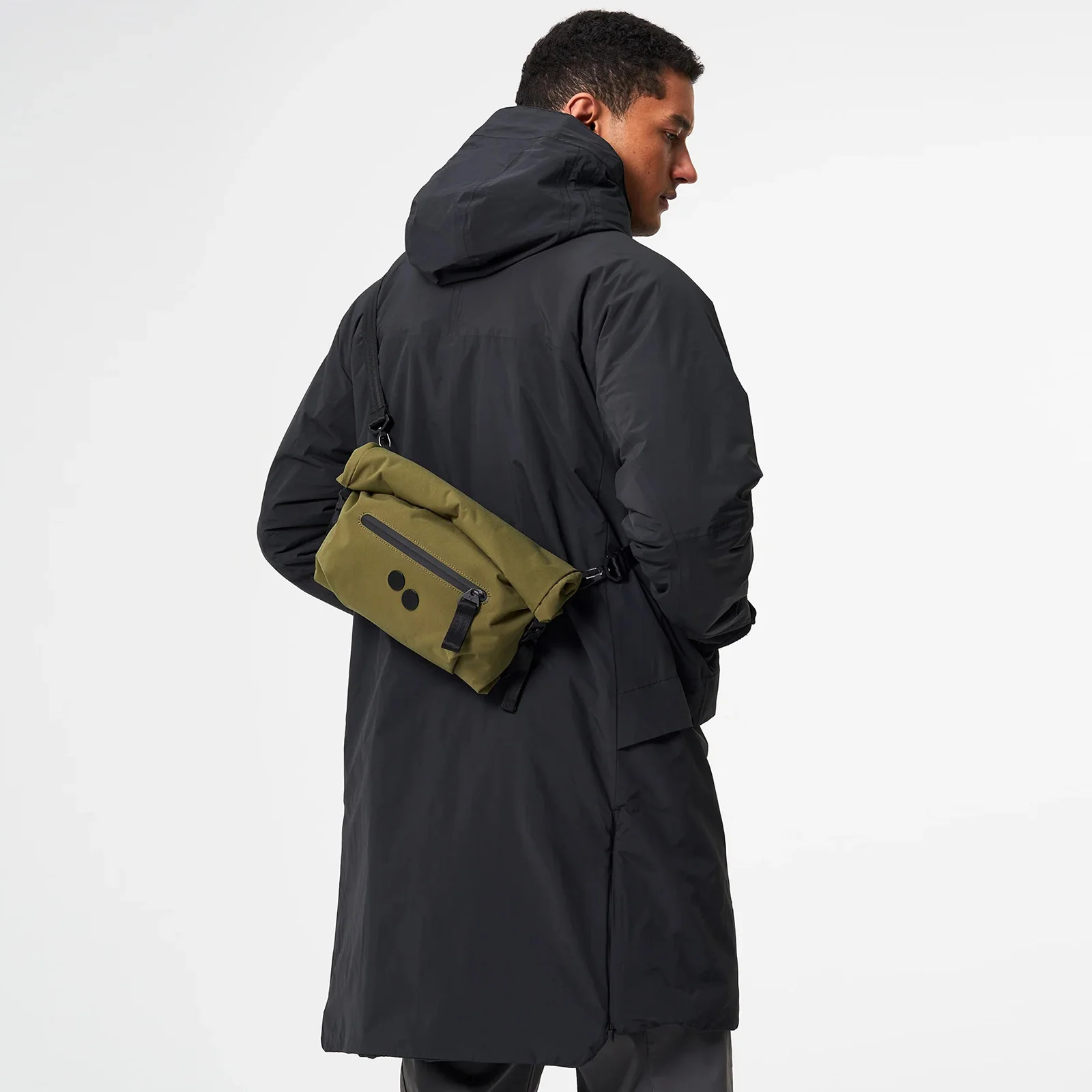 Aksel Crossbody Bag solid olive - Image 3