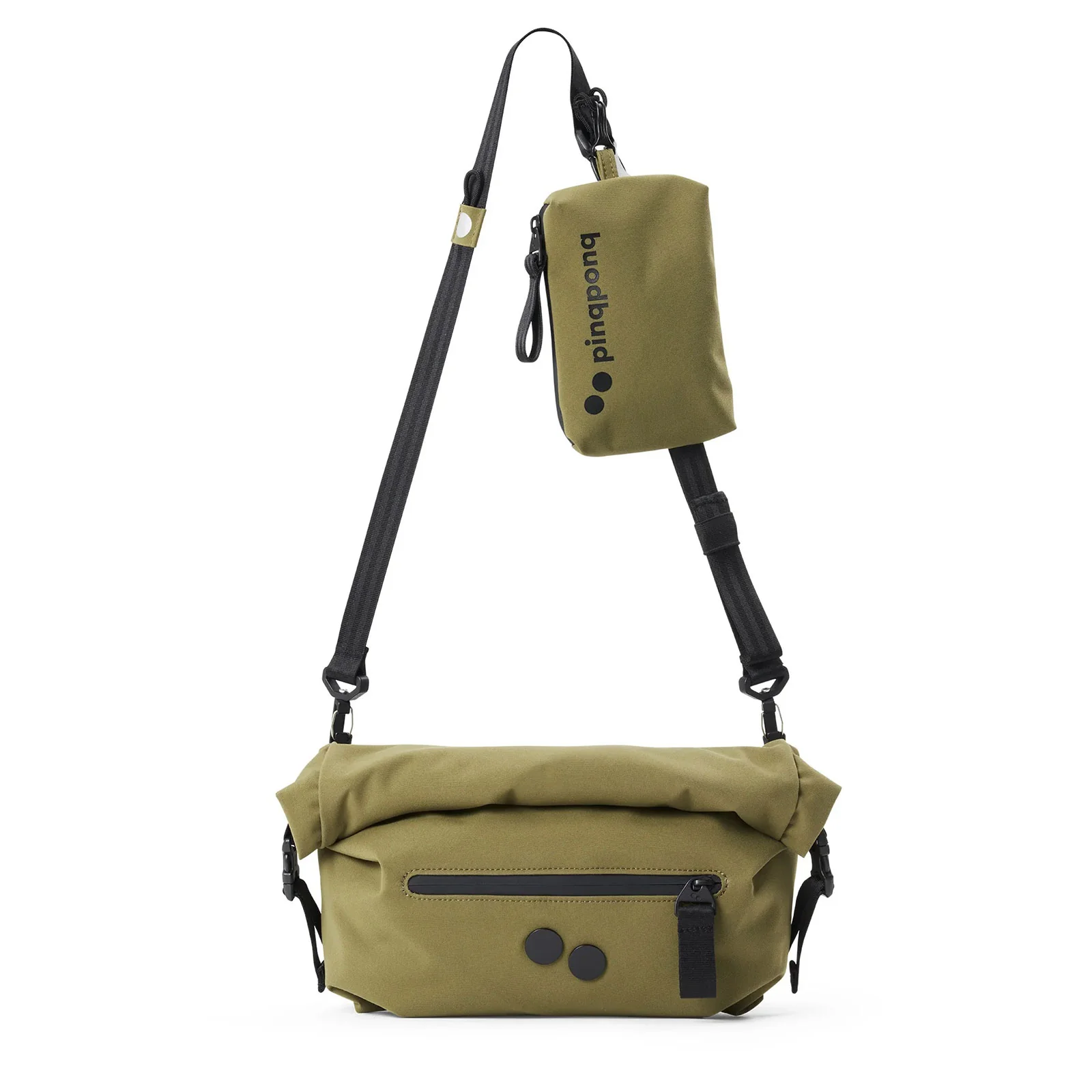 Aksel Crossbody Bag solid olive - Image 4