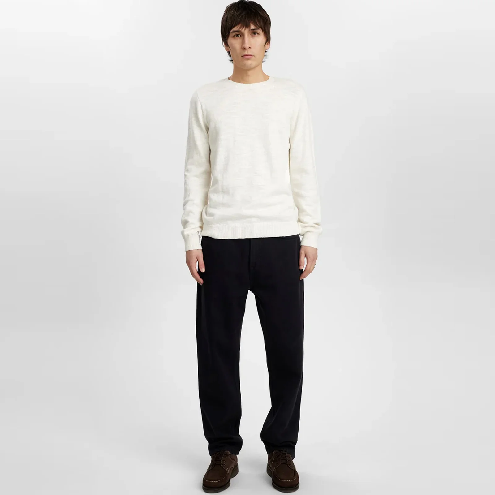 Aksune Cotton/Linen Knit tofu - Image 3