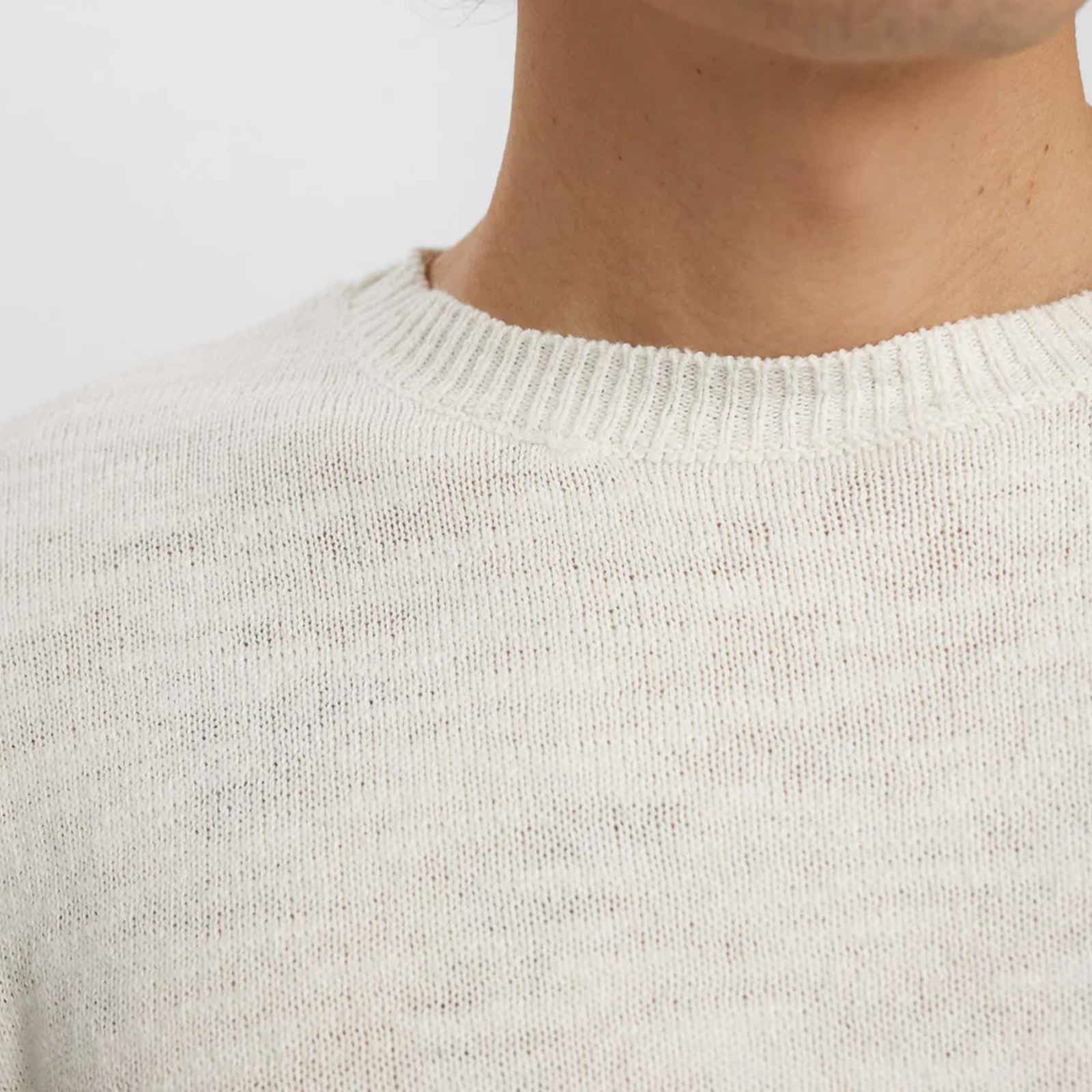 Aksune Cotton/Linen Knit tofu - Image 5
