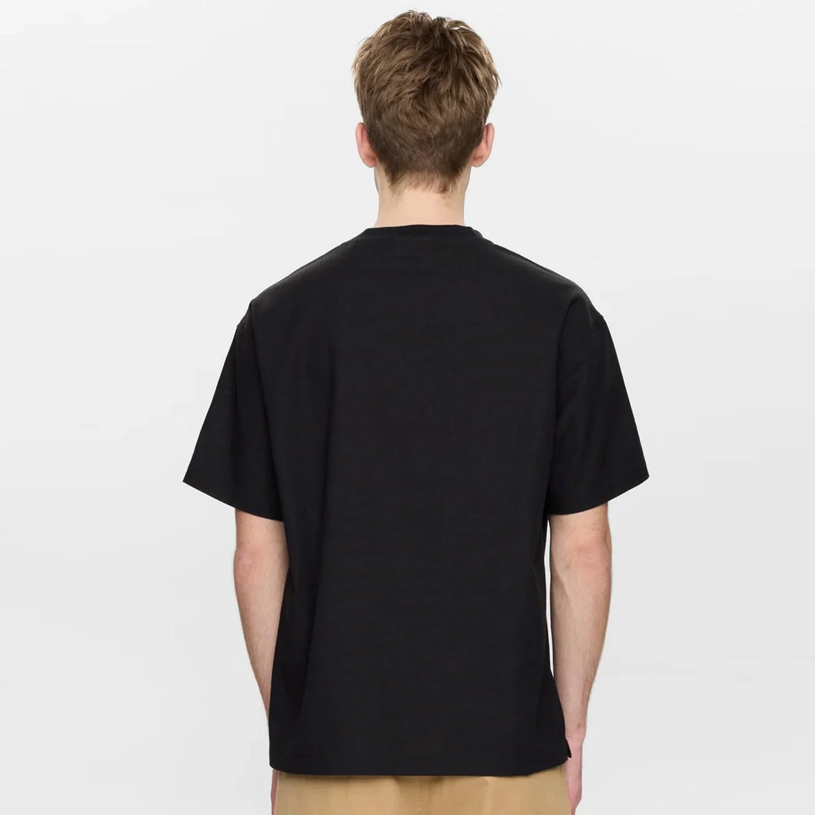 Akvillads Cot/Lin/Vis S/S Tee caviar - Image 2