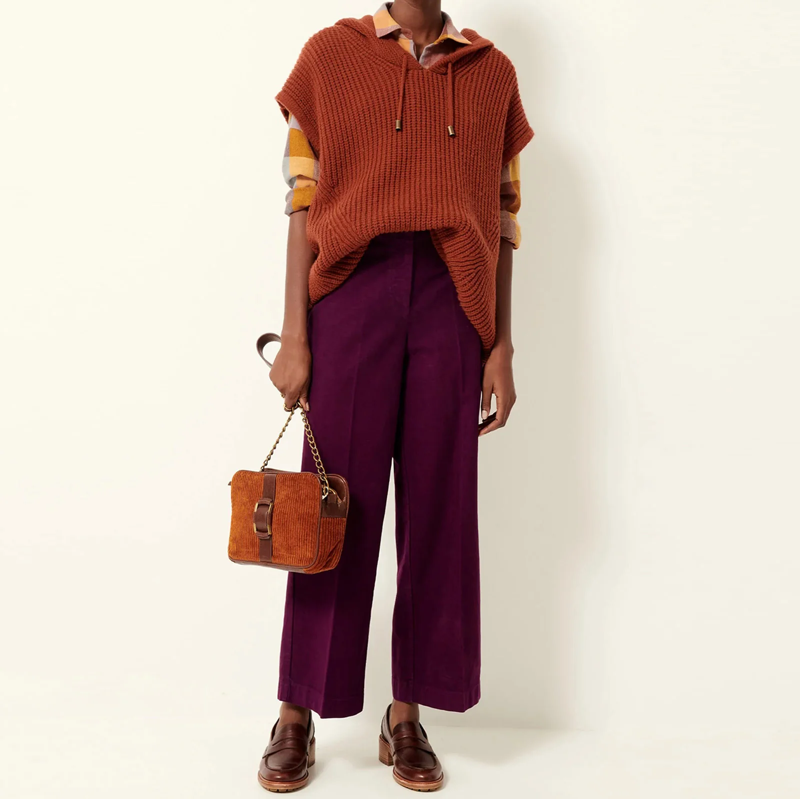Alberpeach Pants deep purple - Image 3