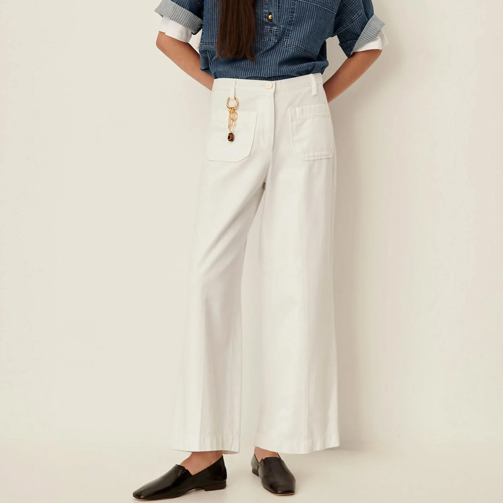 Aldricks Pants optical white