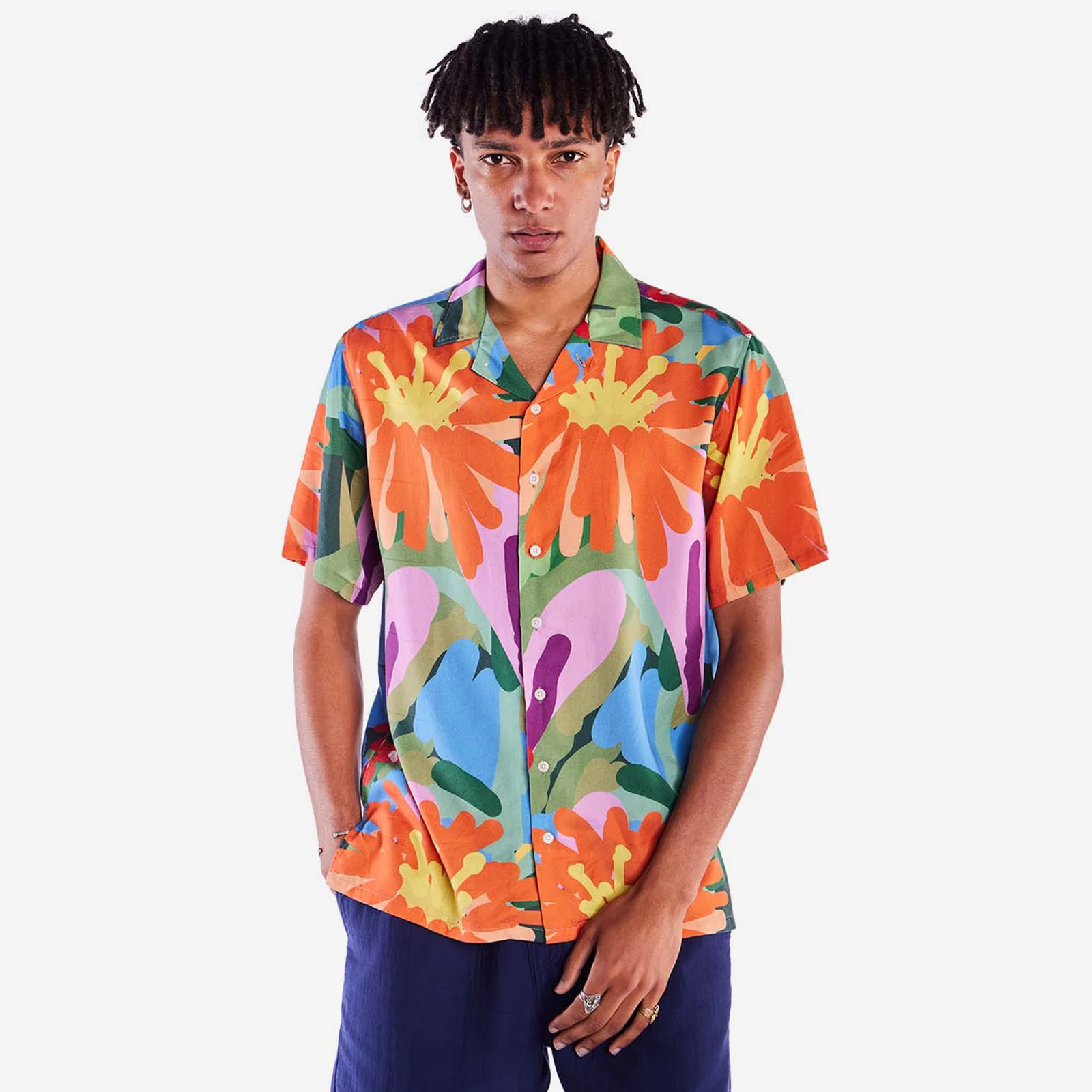 Aloha Shirt wildflowers