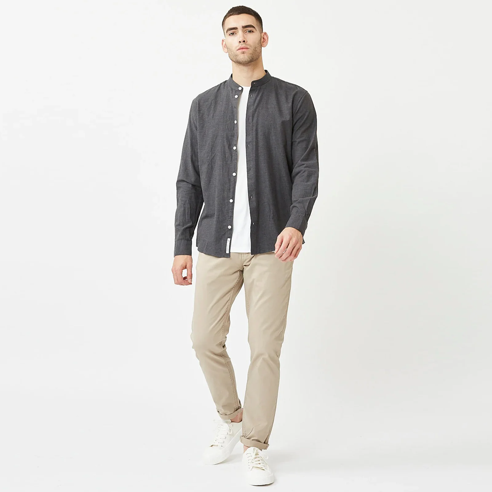 Anholt 2.0 Shirt carbon melange - Image 2