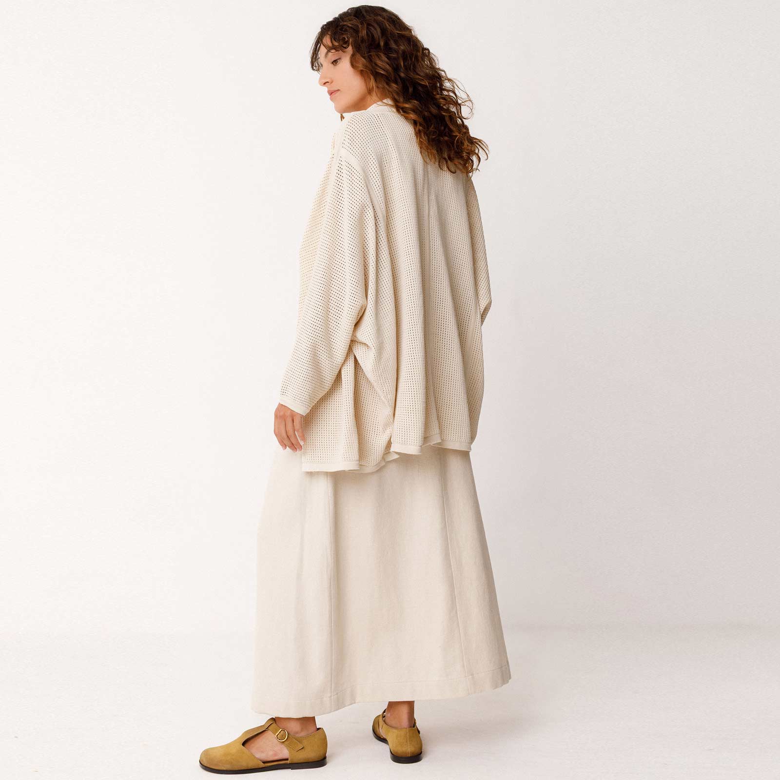 Aras Cardigan ivory - Image 2