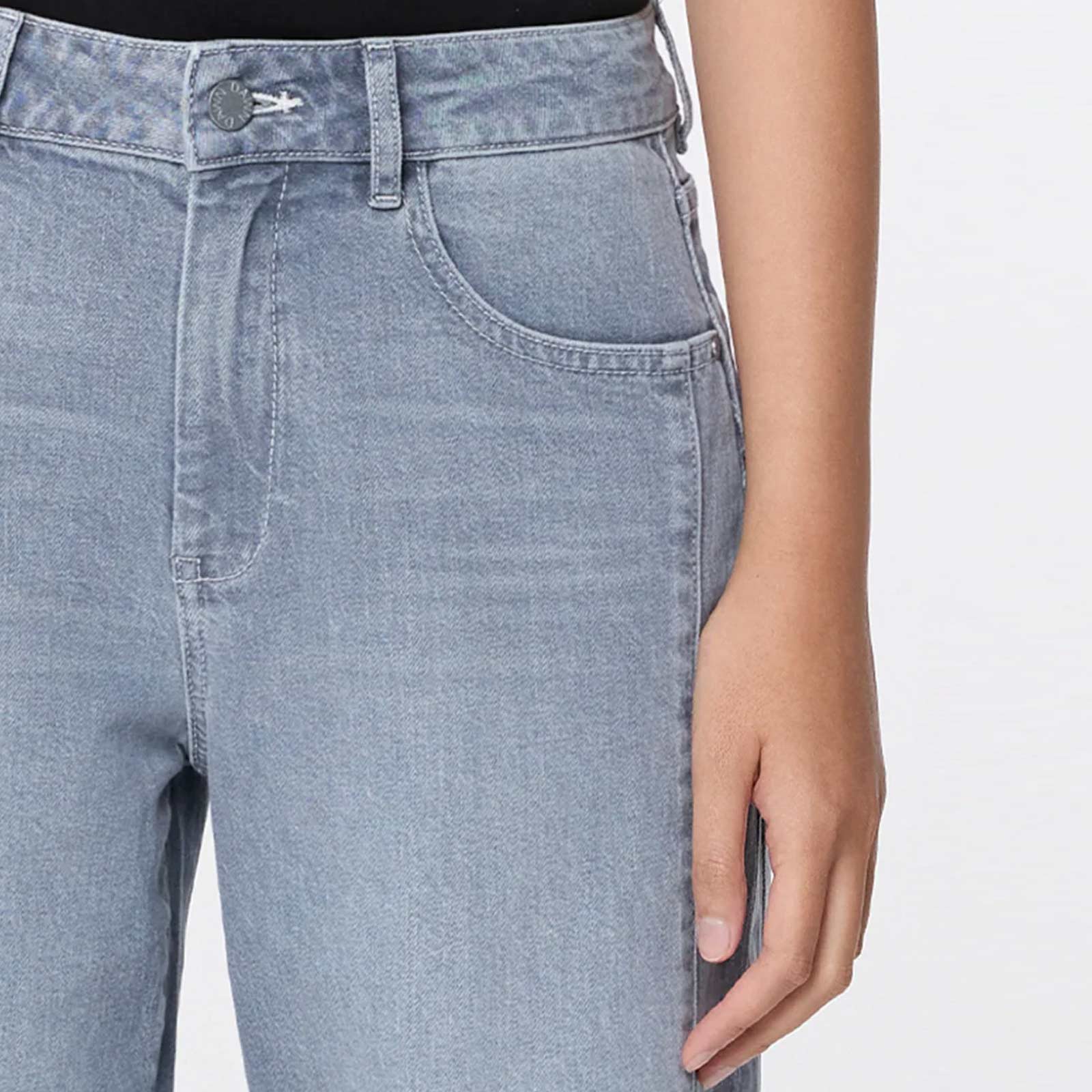 Ash Barrel Leg Jeans slate grey - Image 4