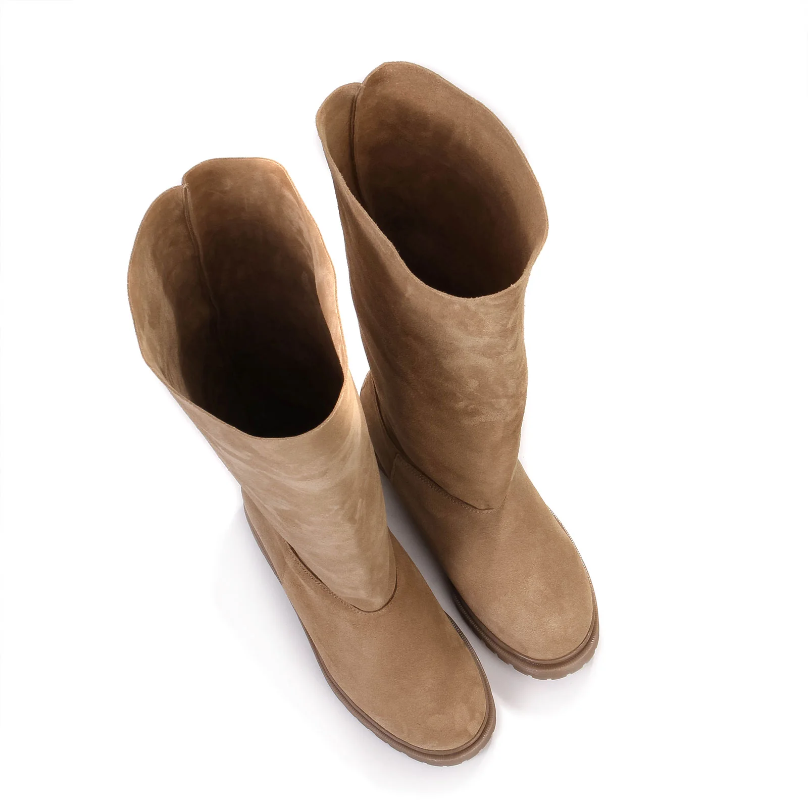 Basic Baggy Tall Suede mushroom - Image 5