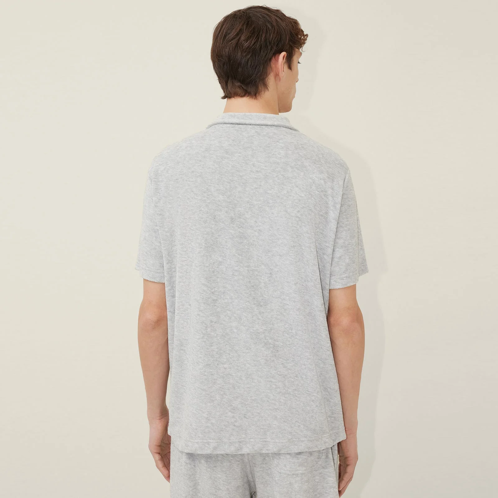 Benedickt Polo Shirt 522103 light grey 49148 - 6300 - Image 3