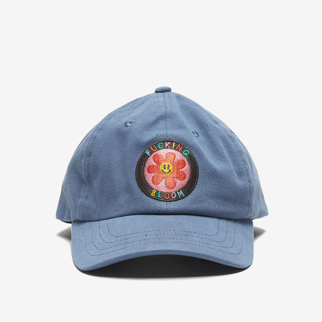 Bloom Six Pannel Cap azur blue - Image 2