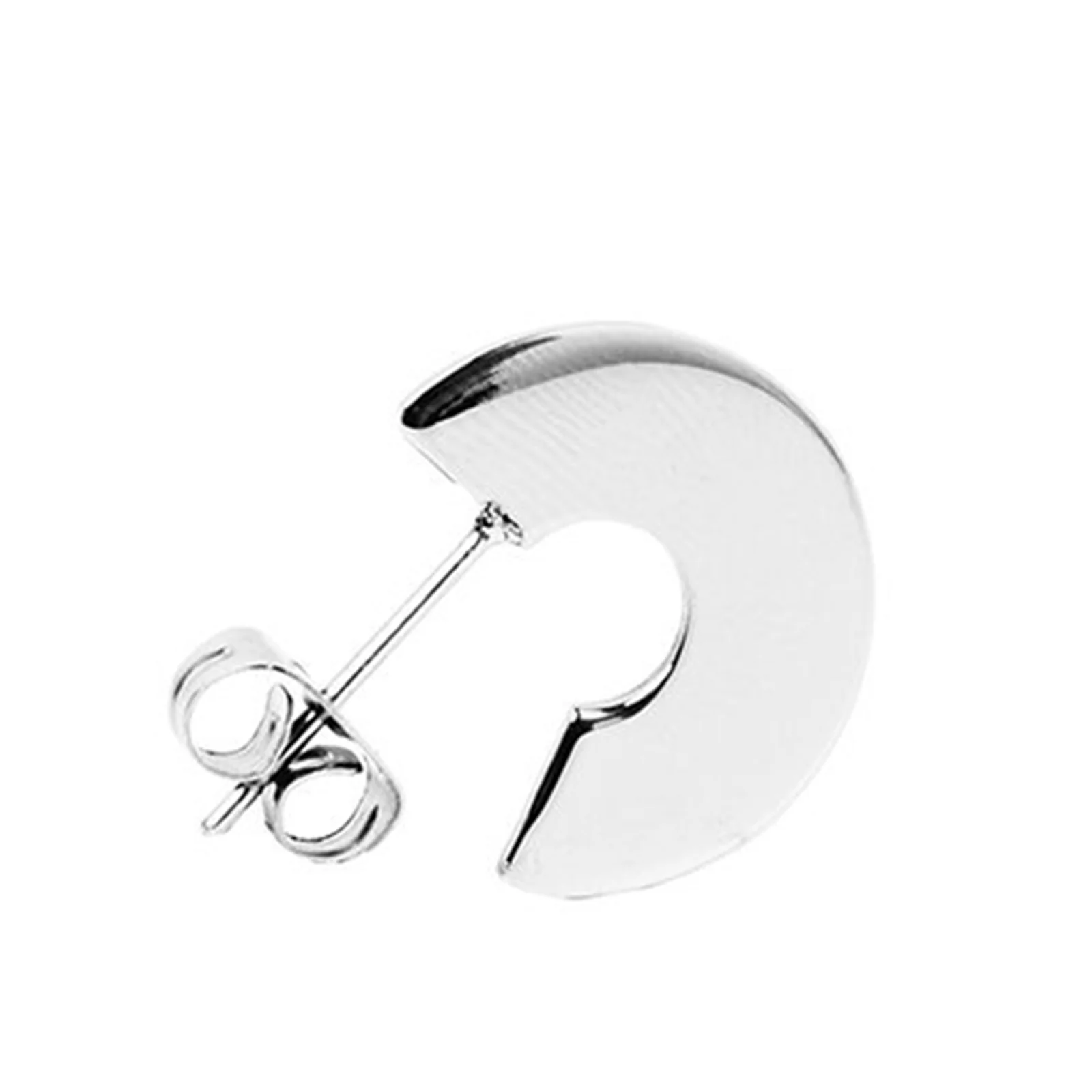 Bold Earrings silver - Image 2