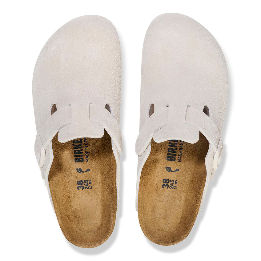Boston Modern Suede Narrow Fit antique white - Image 5