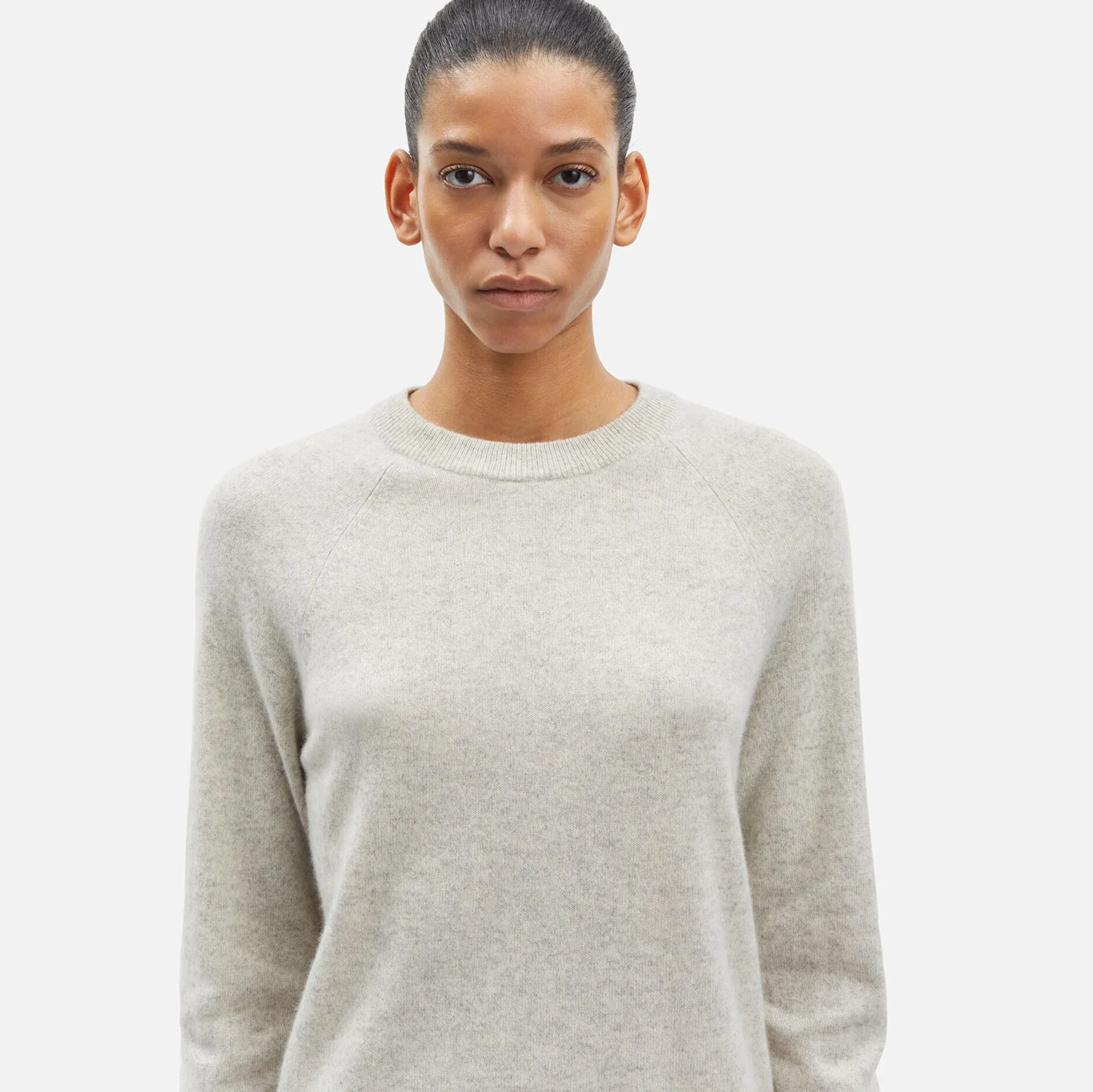 Boston O-Neck Jumper 6304 foggy dew mel. - Image 3