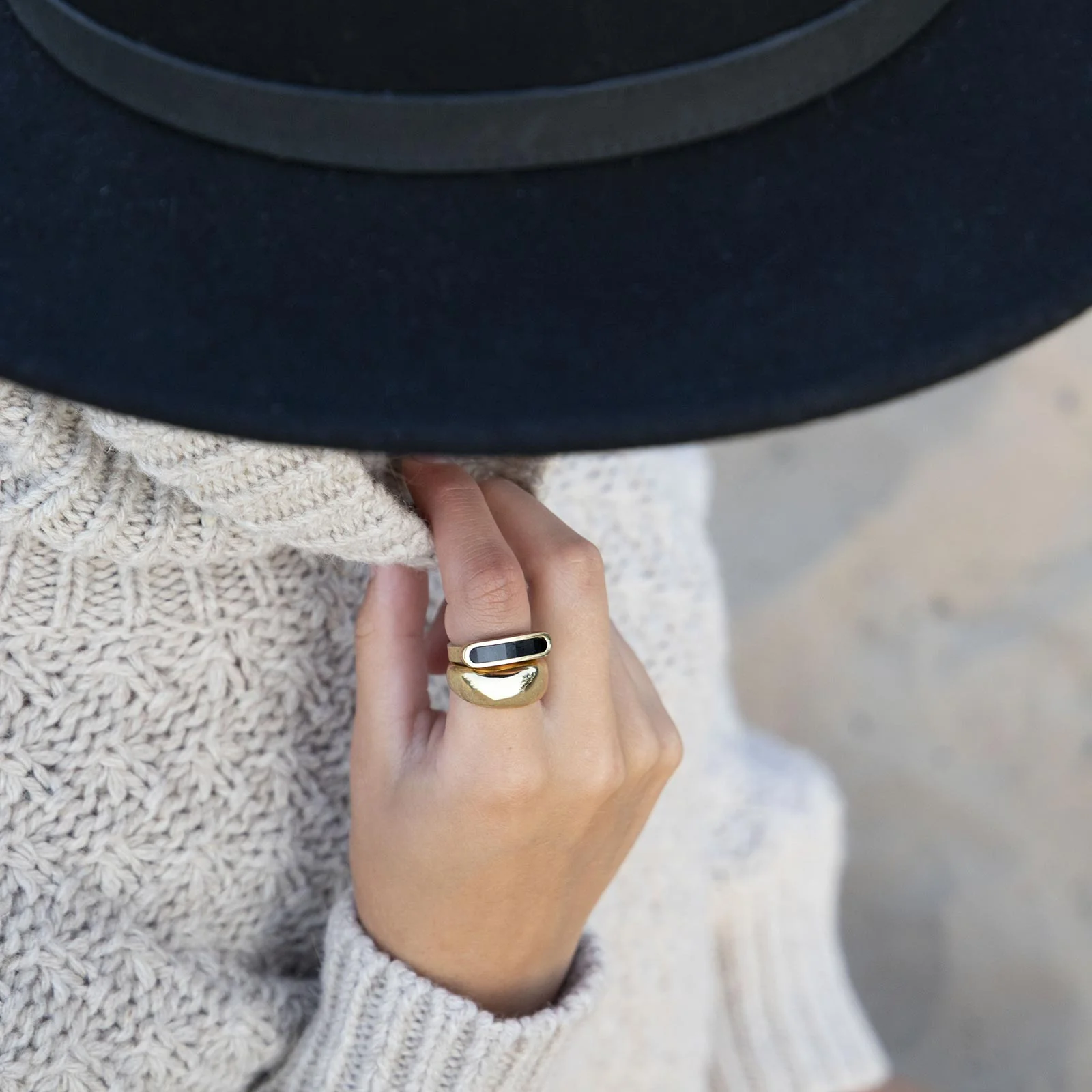 Bouble Ring gold - Image 2