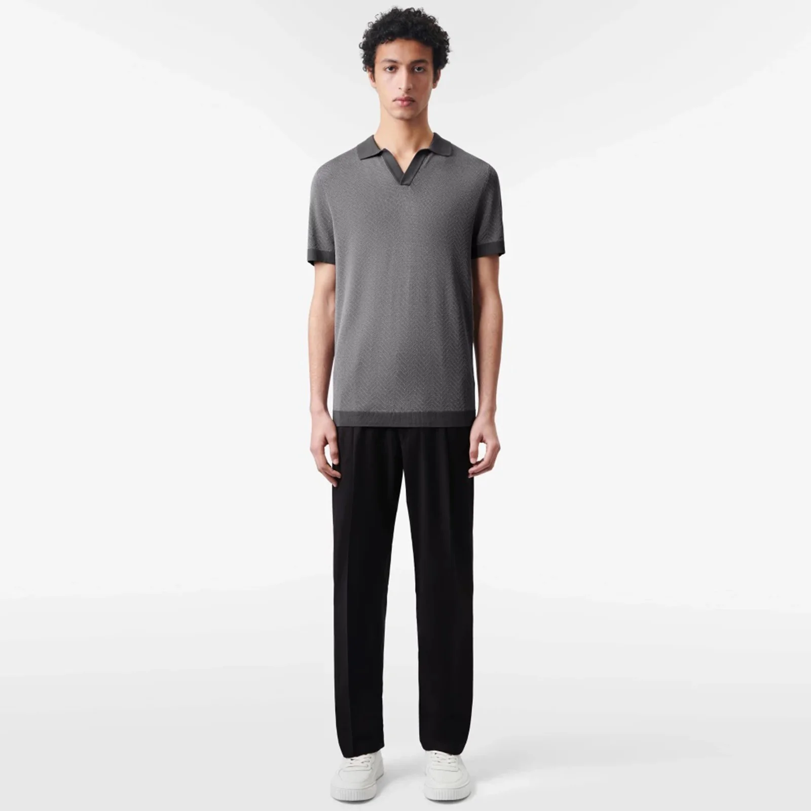 Braian Poloshirt 425114 grey - Image 2