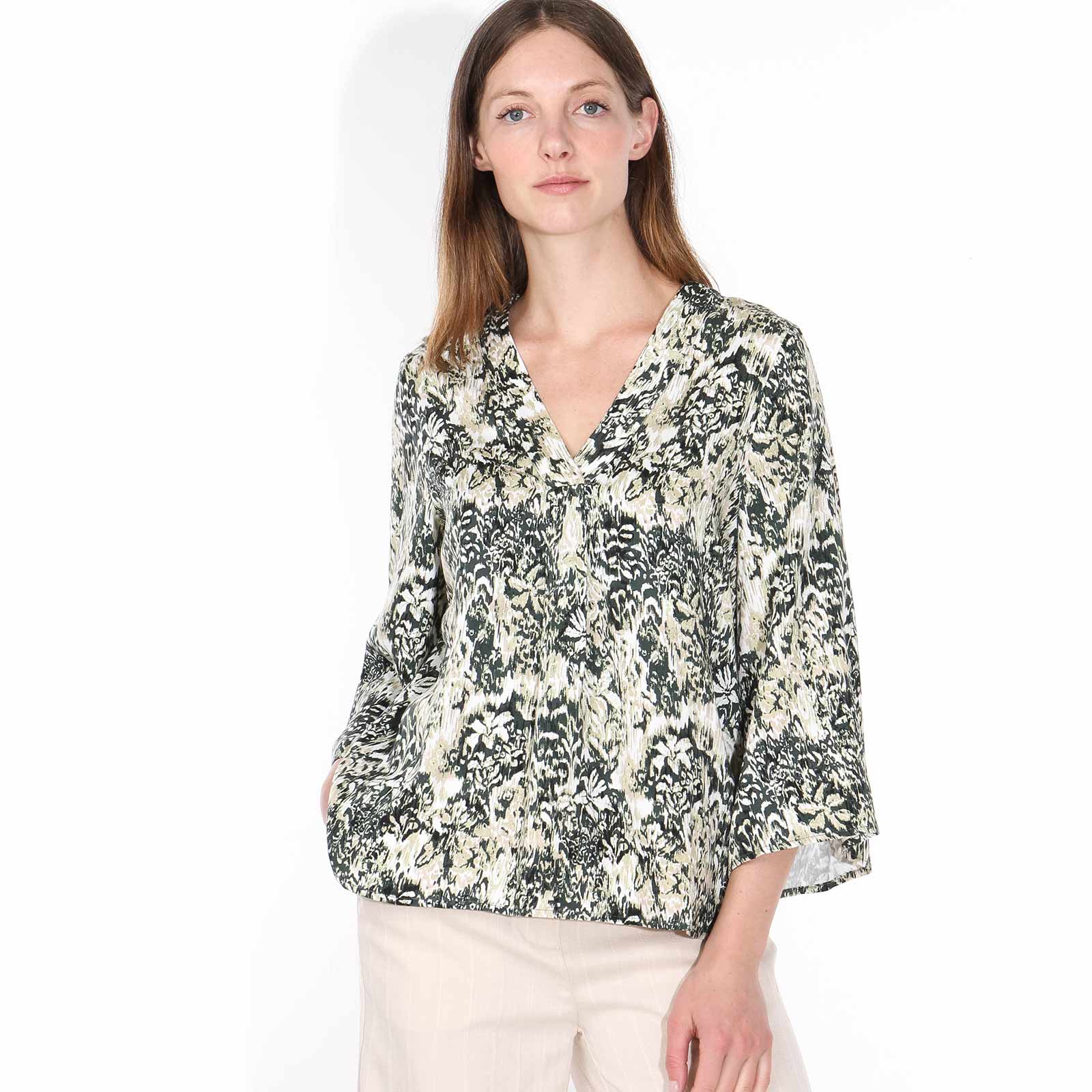 Branda Blouse deep forest - Image 2