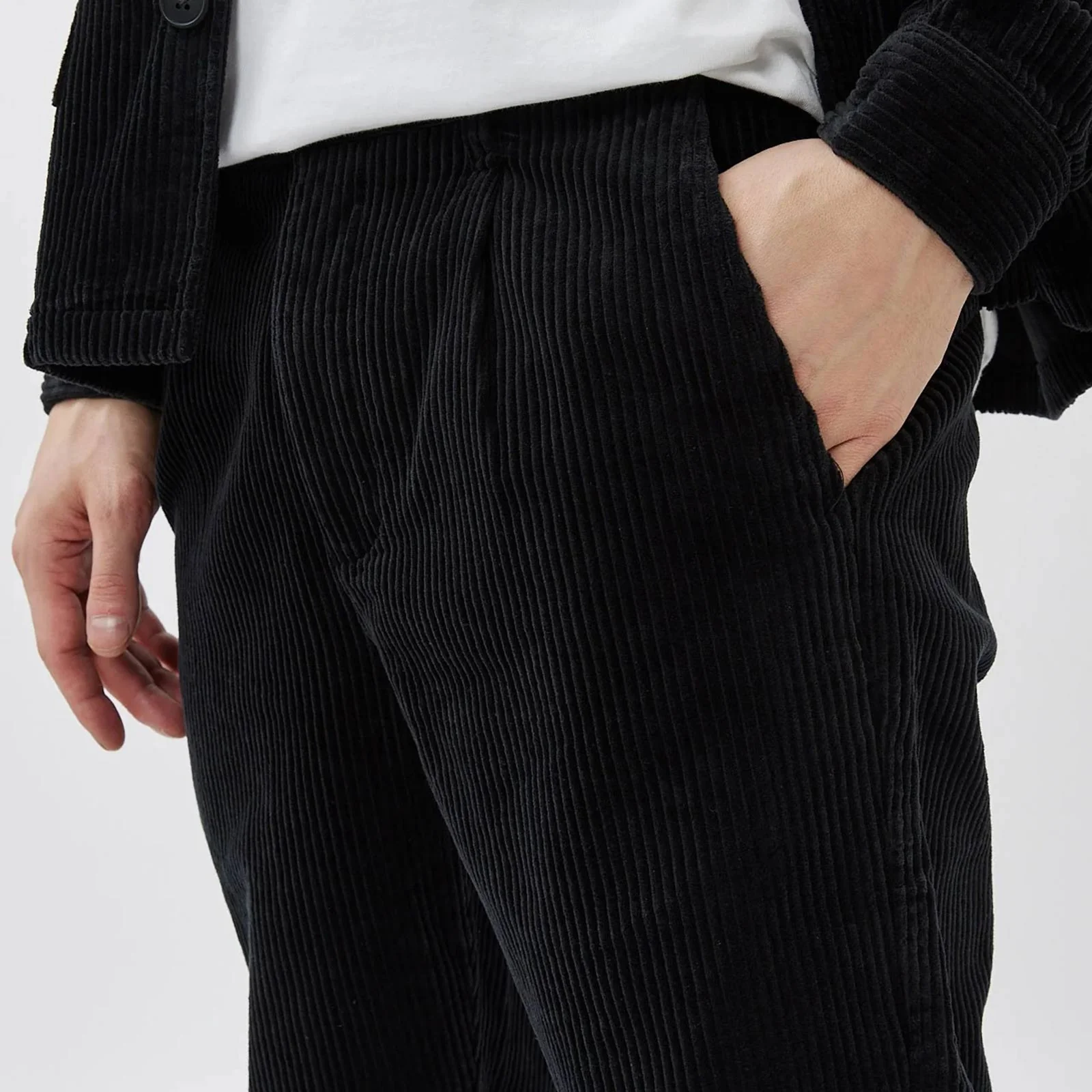 Bratis Cord Pants 9133 black - Image 4