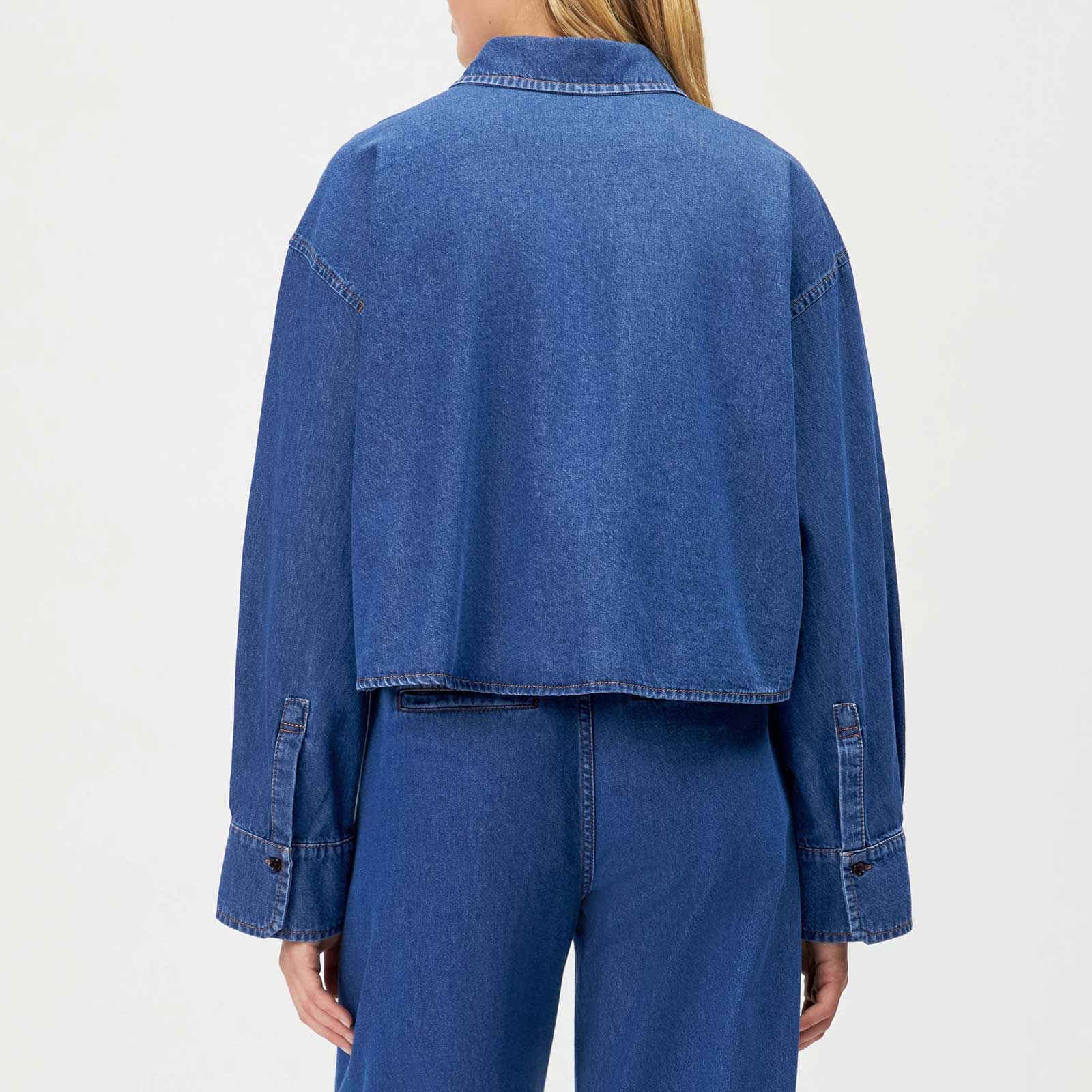 Briona Denim Blouse 260297 blue - Image 2