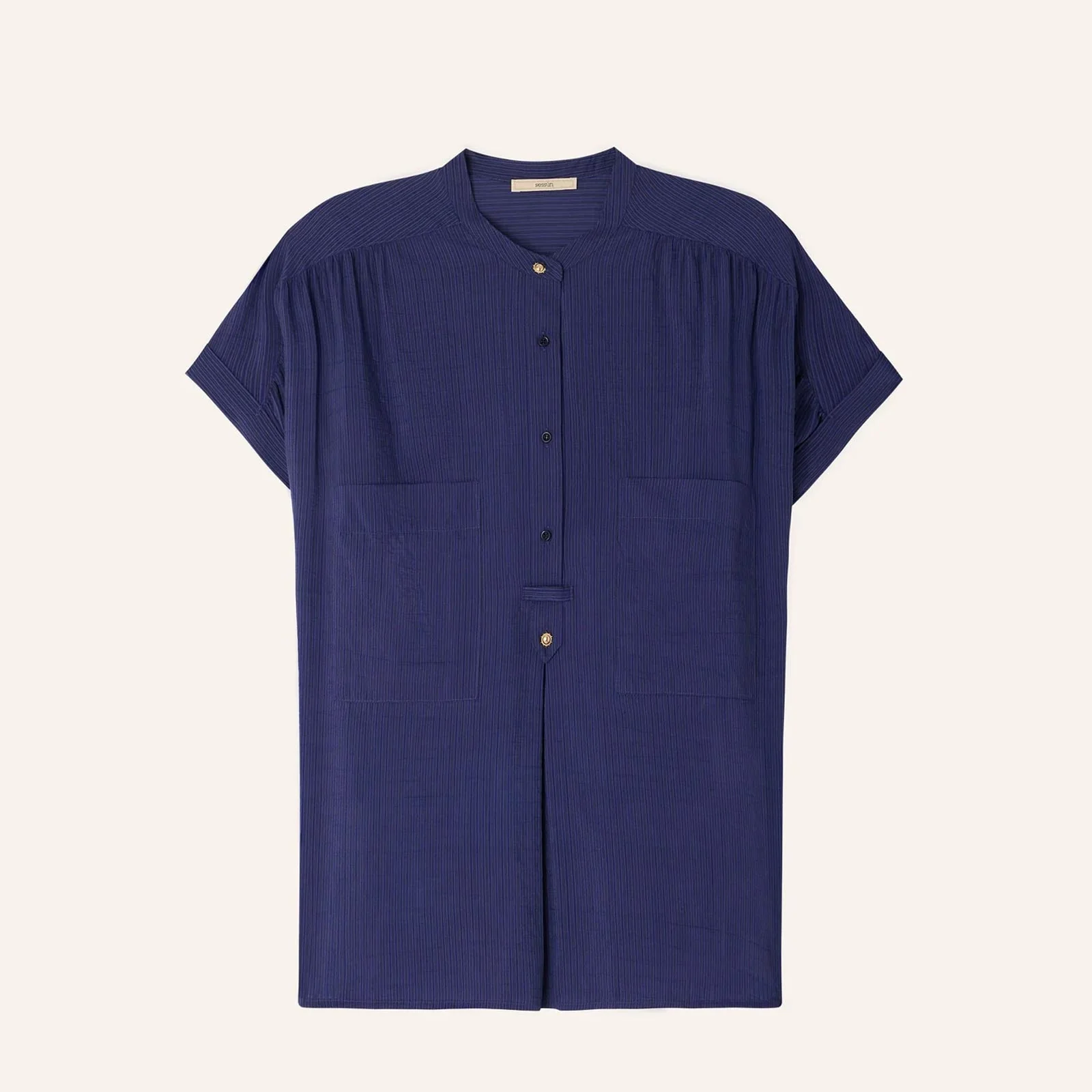 Camille Shirt bleu emilienne - Image 8