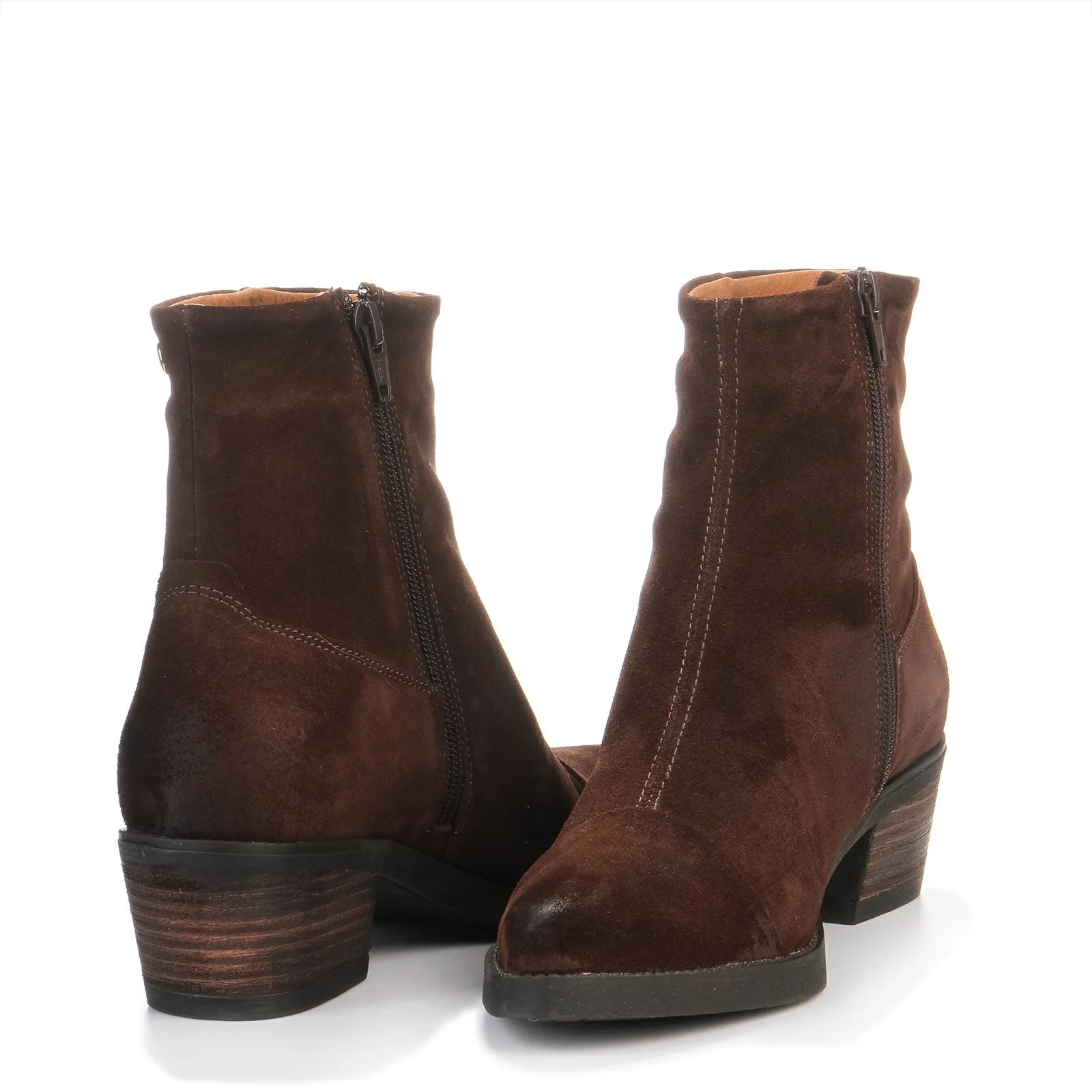 Carmina Suede Boots dark brown - Image 3