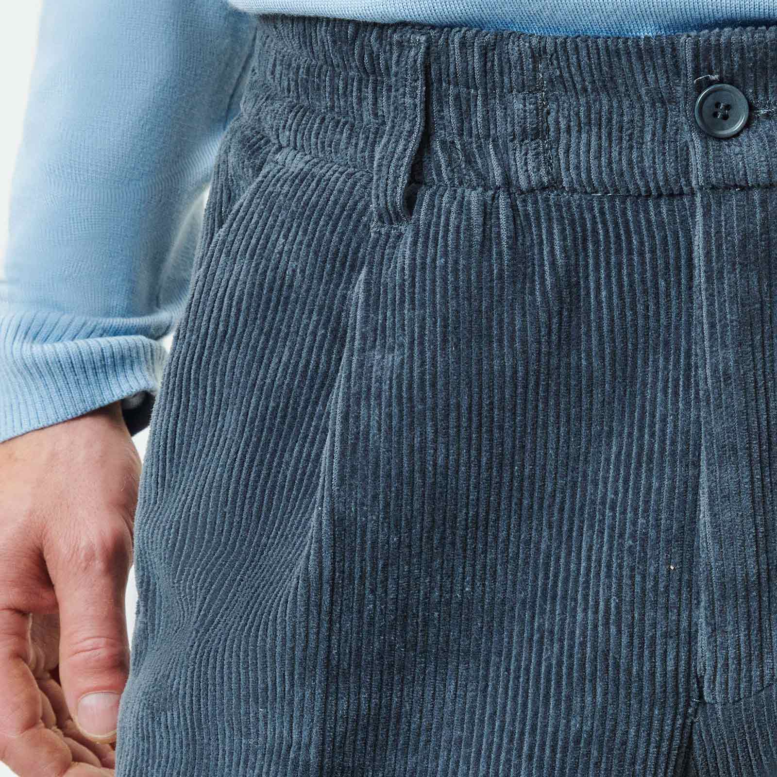 Chasy Cord Pants dark blue - Image 5