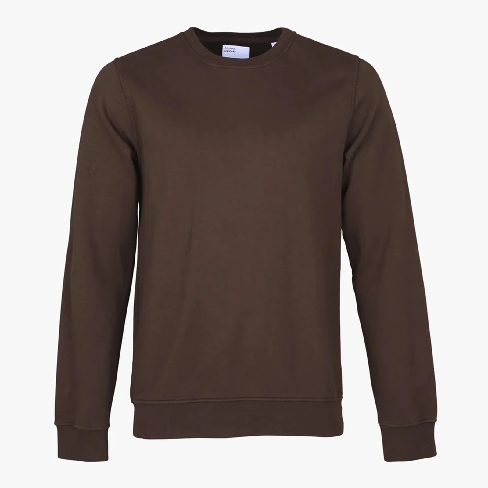 Classic Organic Crew coffee brown