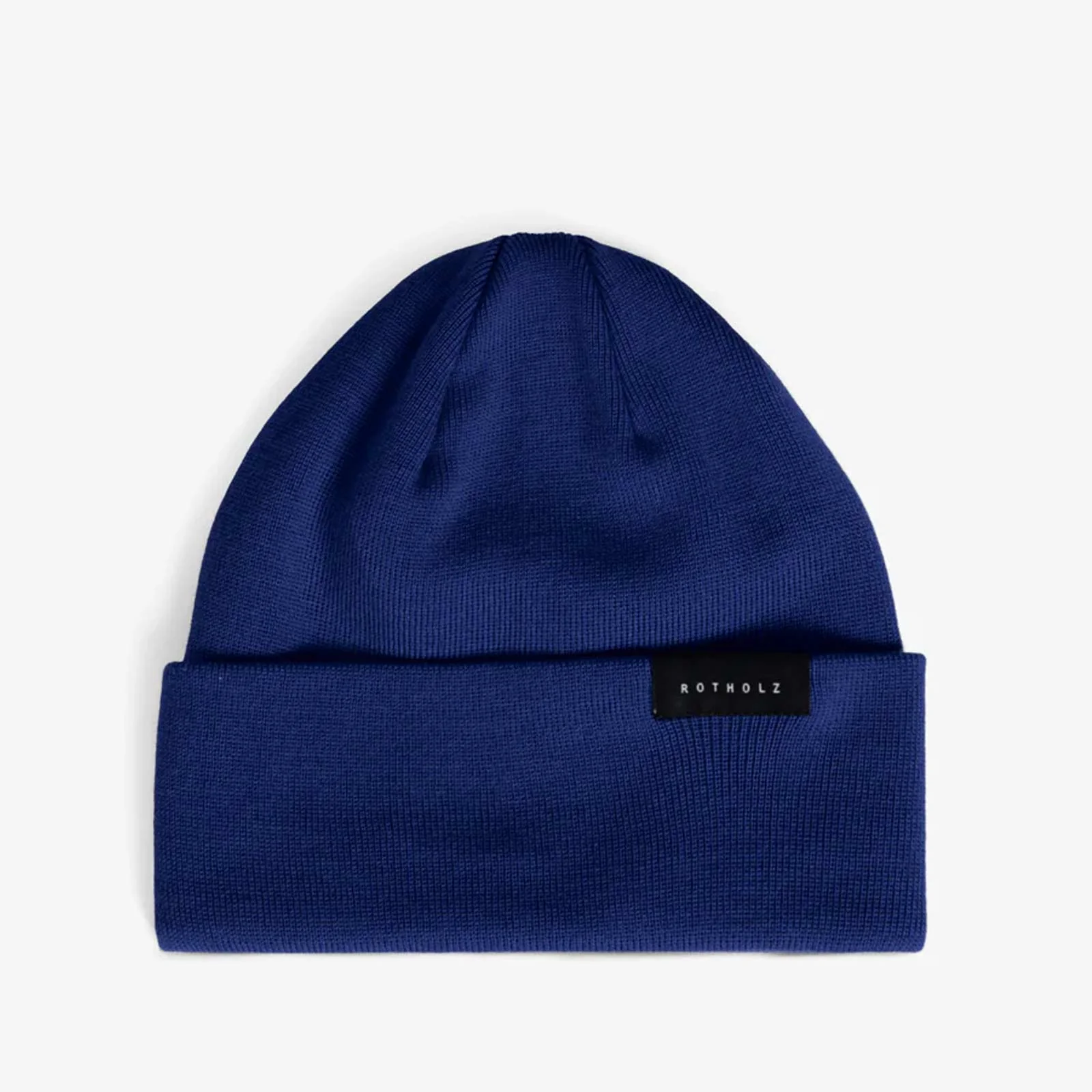 Classic Ribbed Beanie royal blue