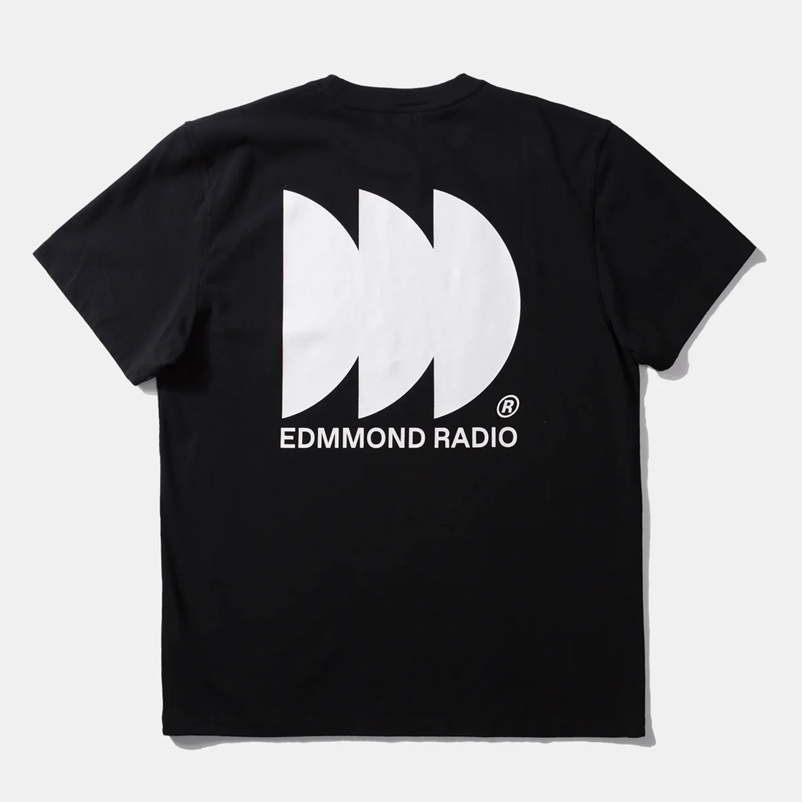 Club Radio Tee plain black - Image 2