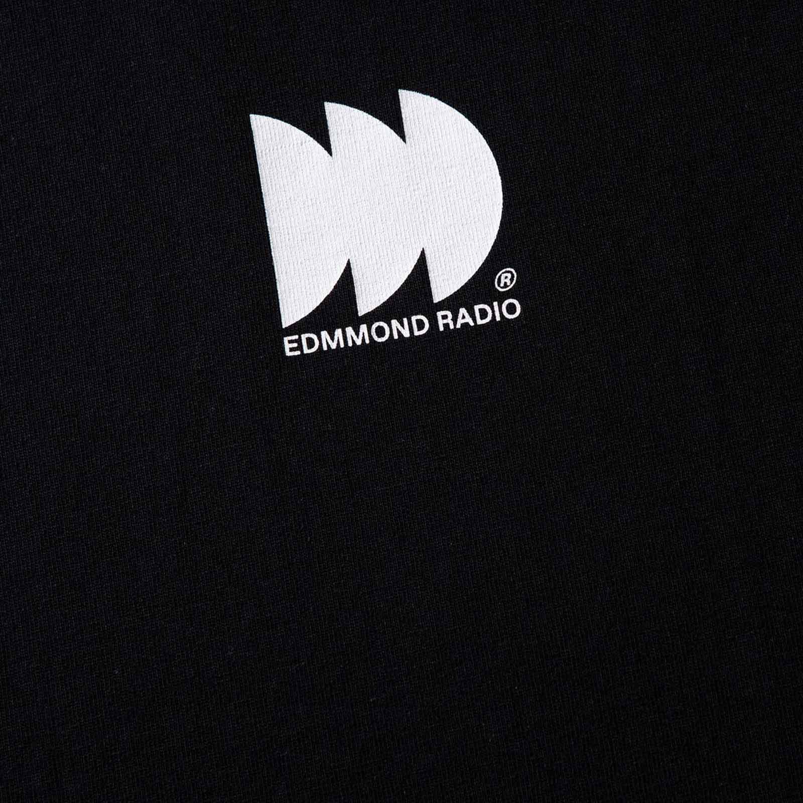 Club Radio Tee plain black - Image 3