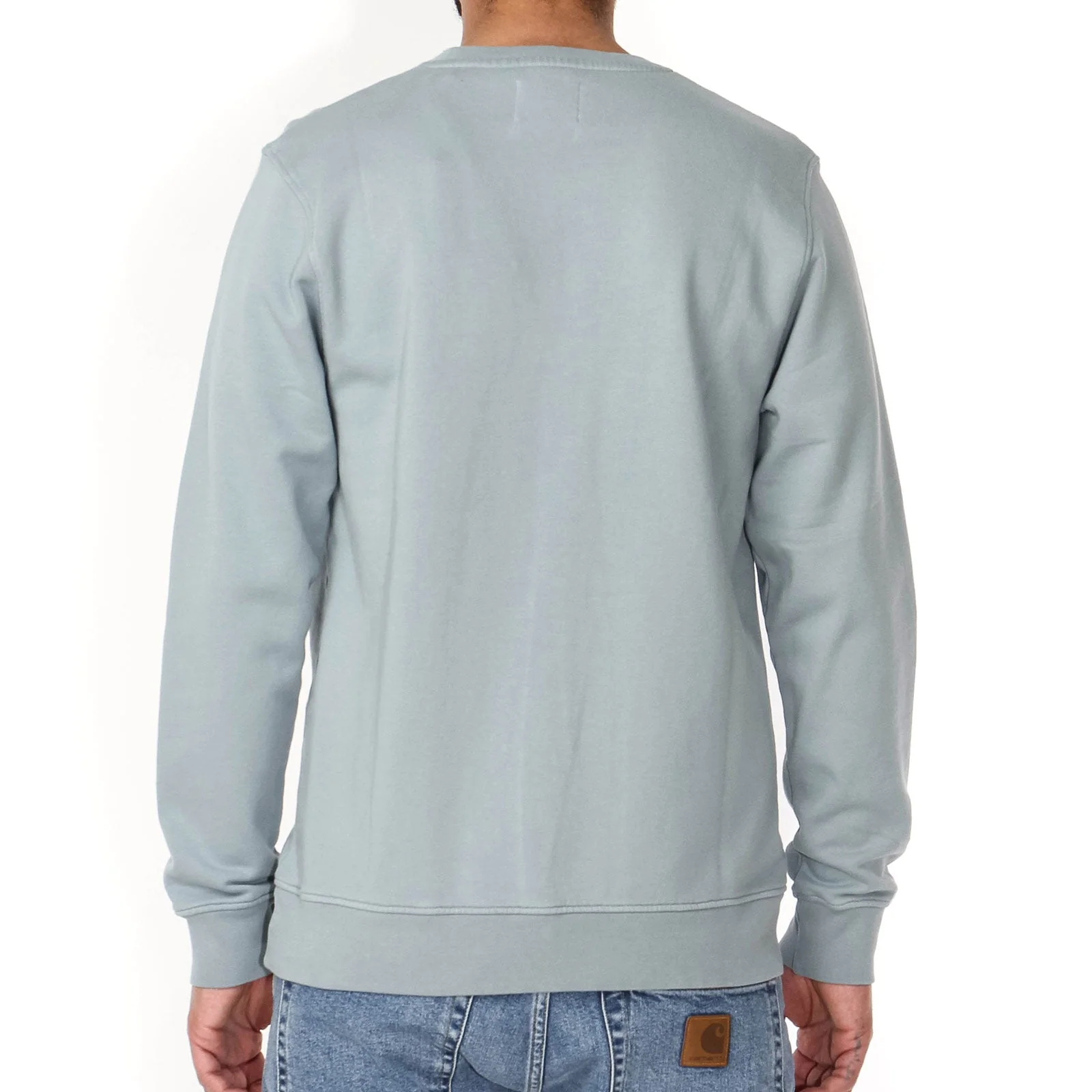 Classic Organic Crew steel blue - Image 2