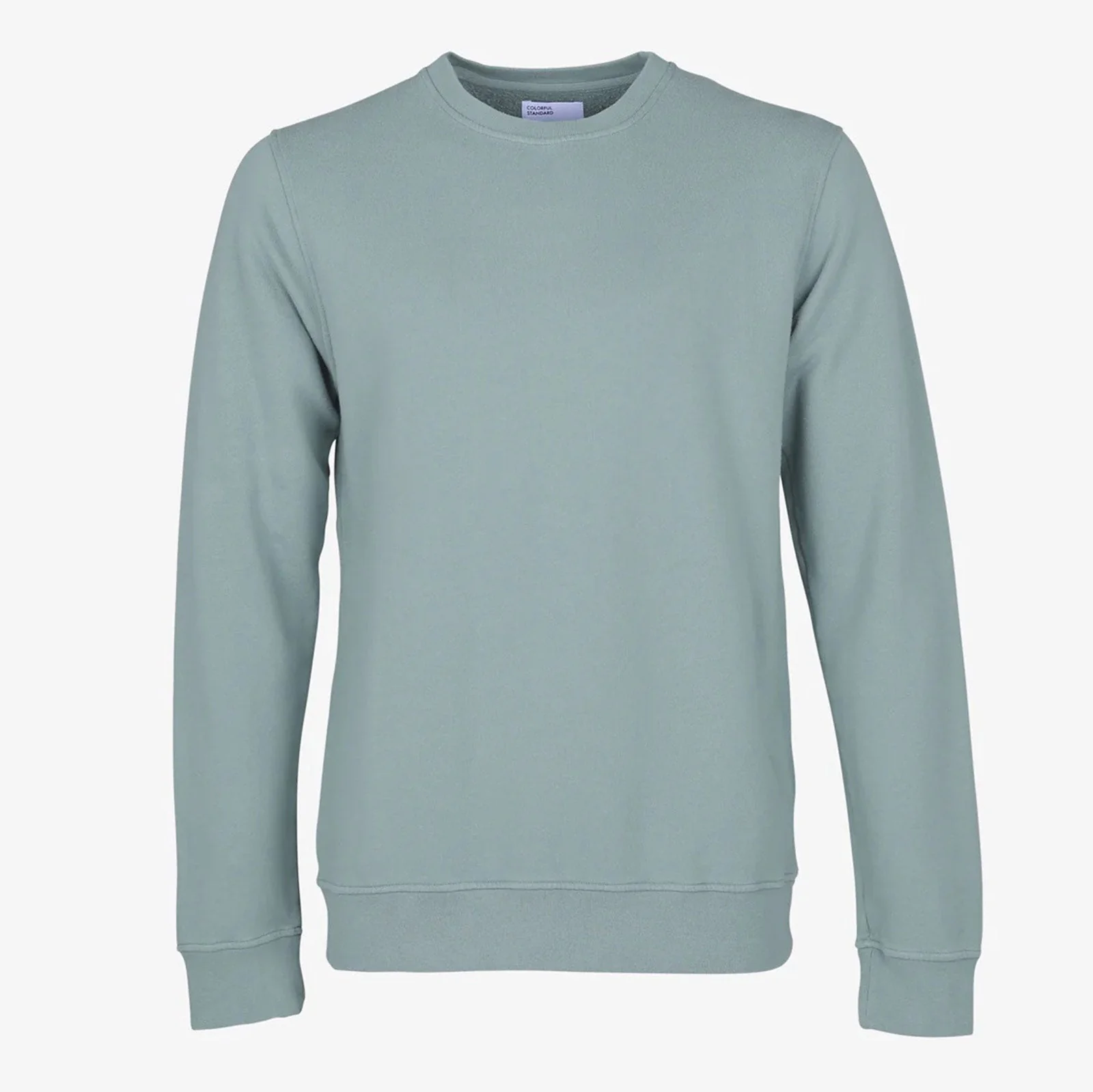 W Classic Organic Crew steel blue