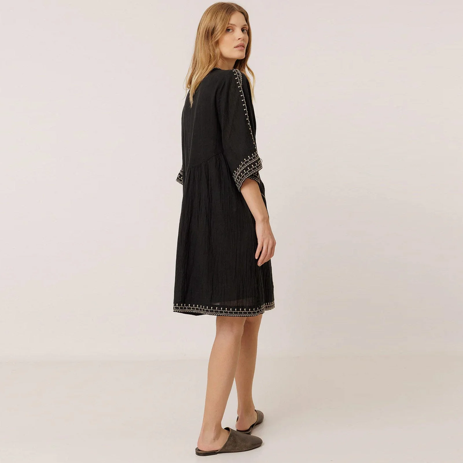 Cotton Dress negro - Image 2