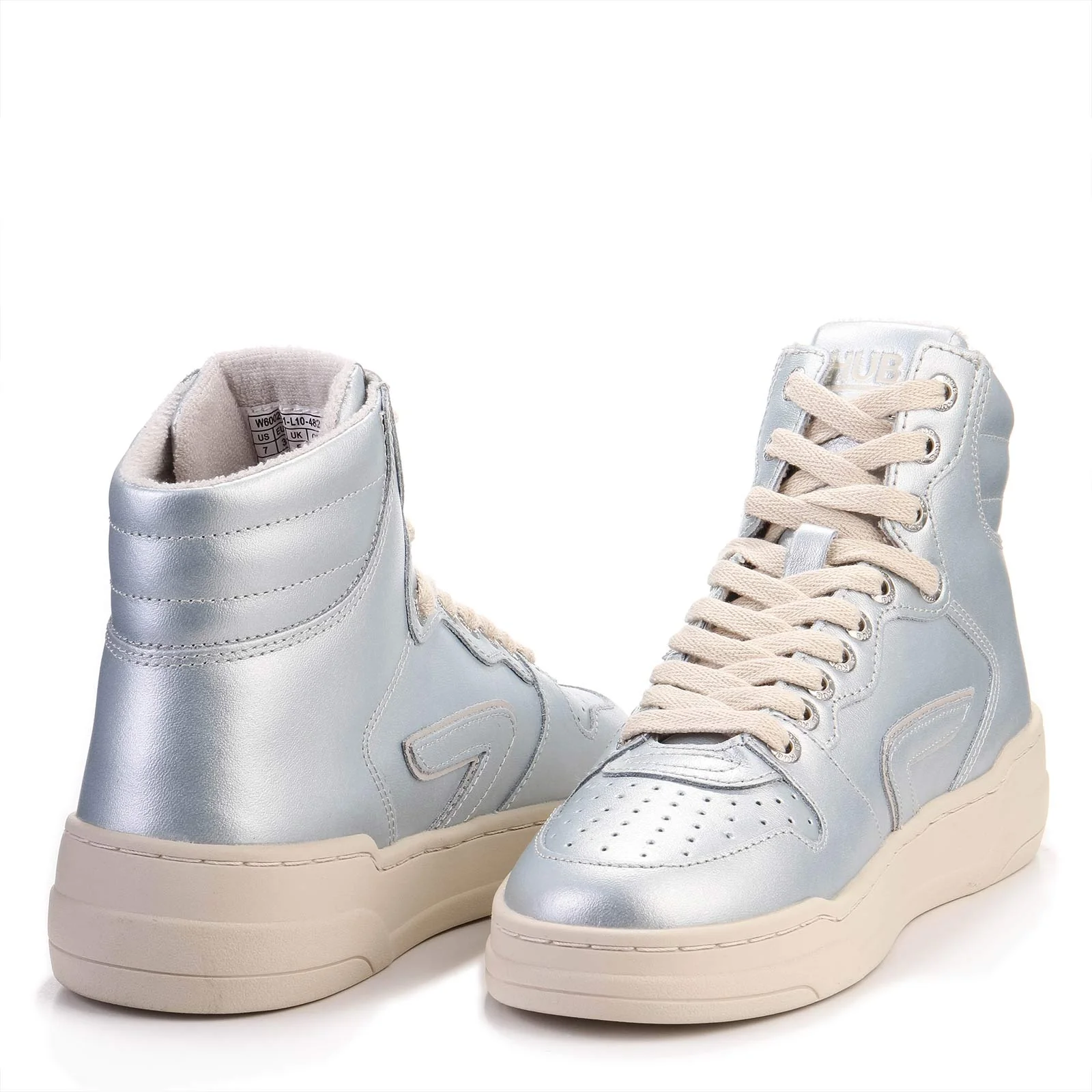 Court High L31 dull silver/lt. beige - Image 3