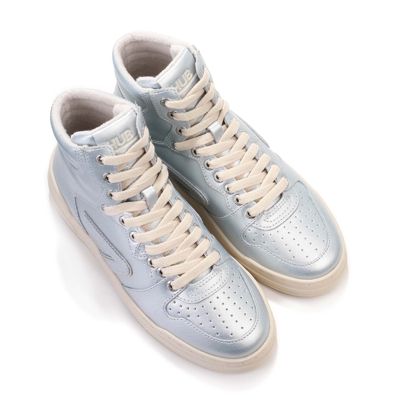 Court High L31 dull silver/lt. beige - Image 4