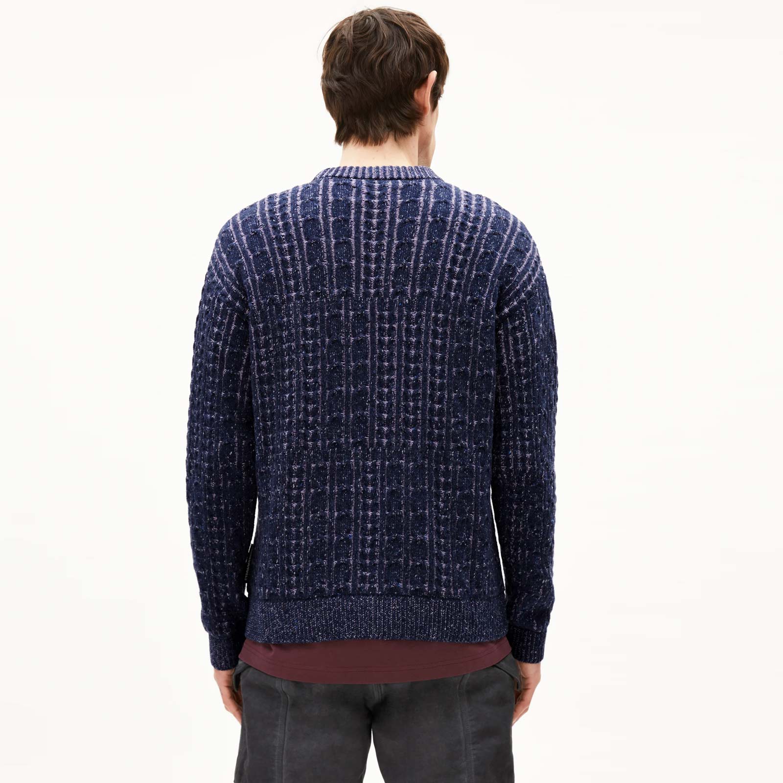 Daako Jumper night sky tweed-frozen lavender - Image 2