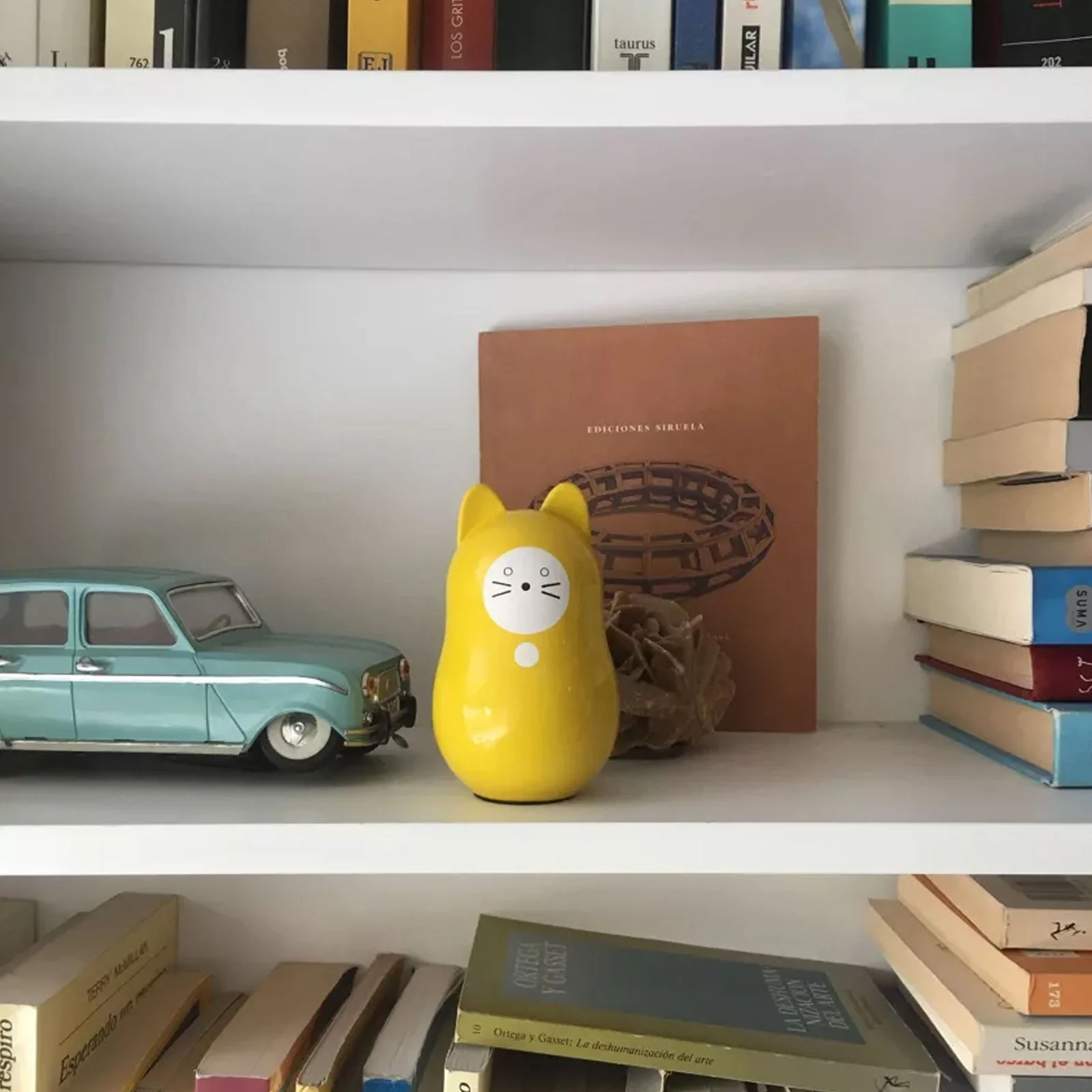Daruma-Neko dinero del bueno (amarillo) - Image 3