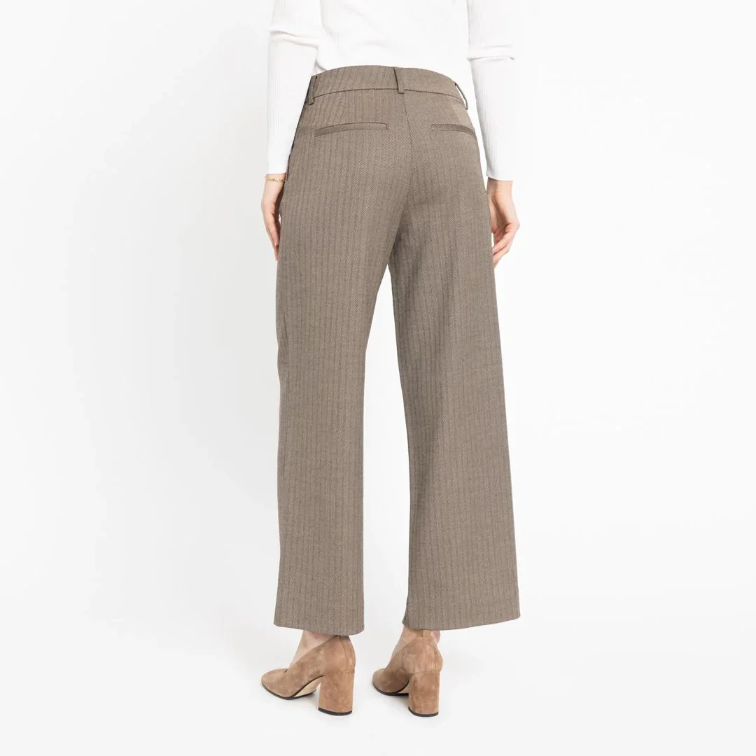 Dena 108 Trousers brown herringbone - Image 4