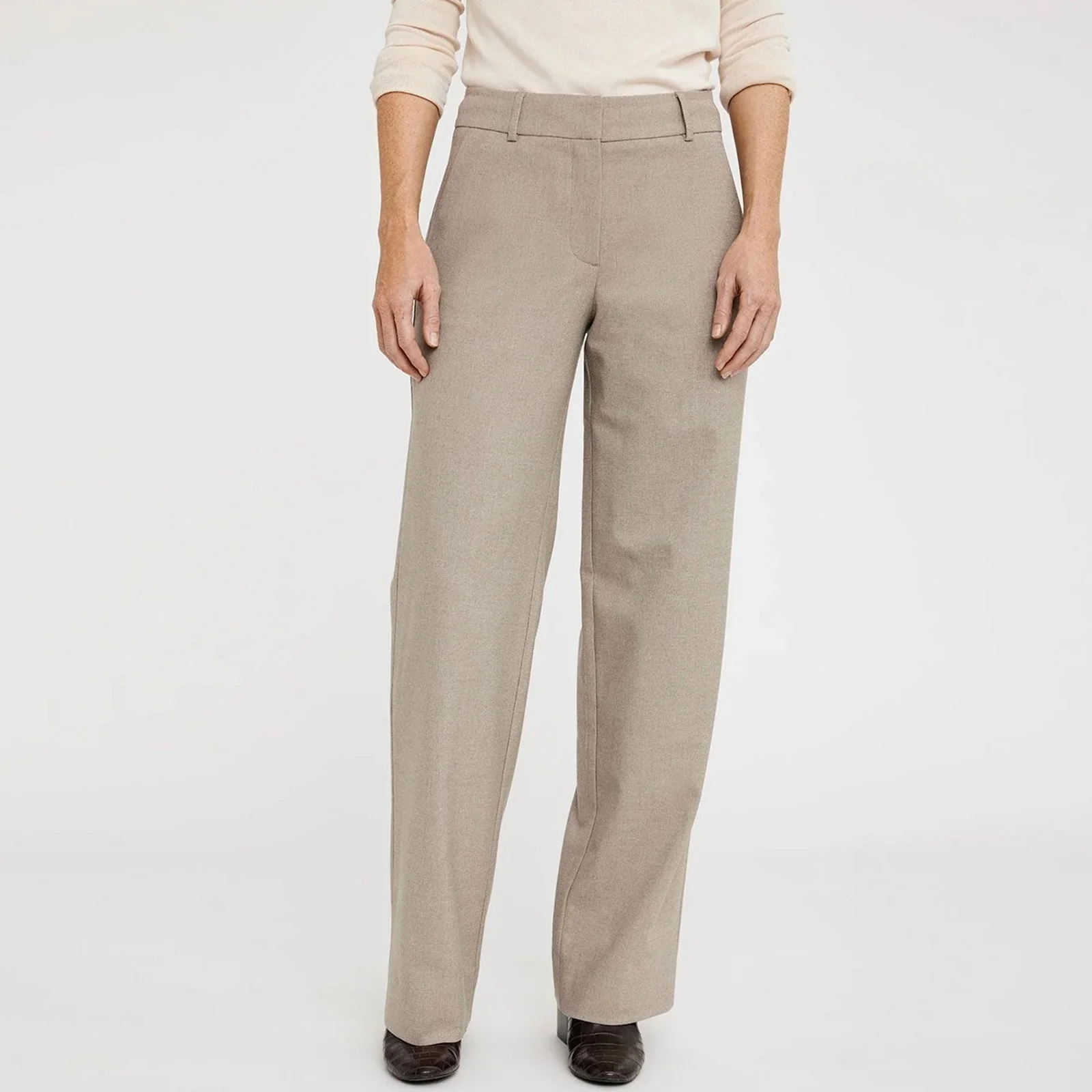 DenaFV 438 Trousers dark sand melange