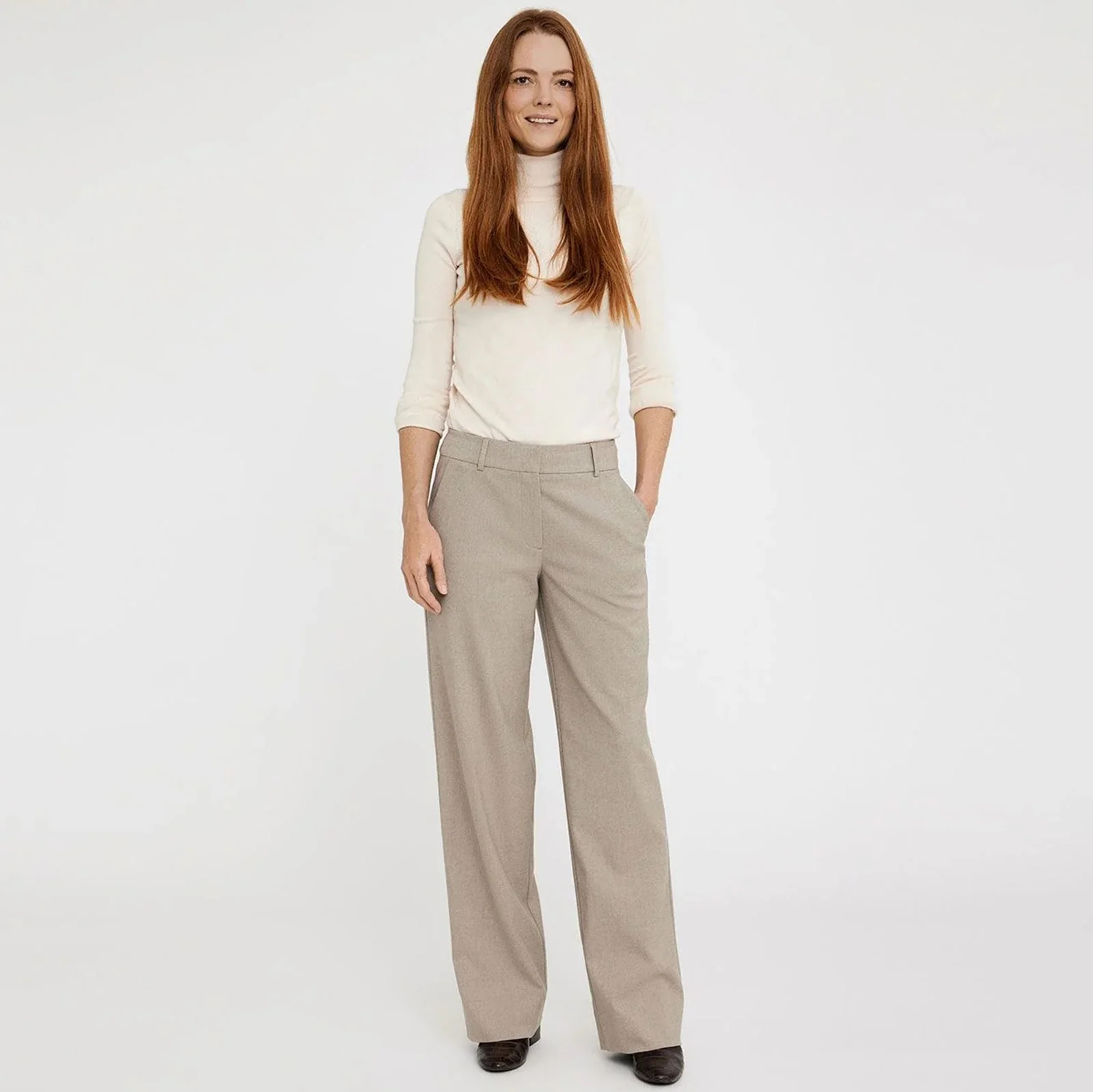 DenaFV 438 Trousers dark sand melange - Image 2