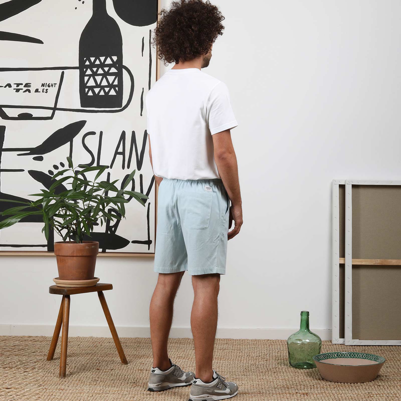 Devon Chambray Shorts light denim - Image 2