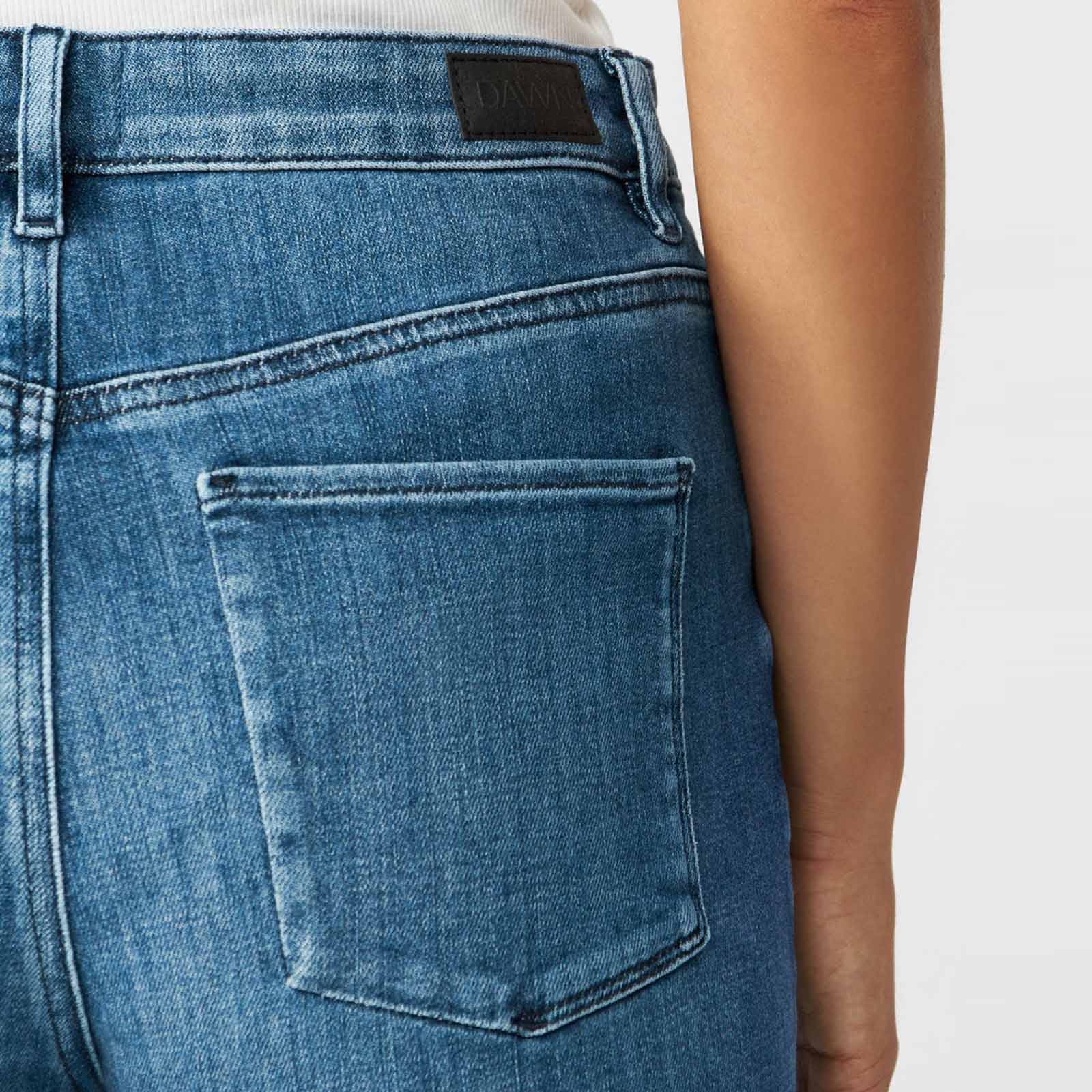 Dew Classic Flared Jeans 201 medium blue - Image 5