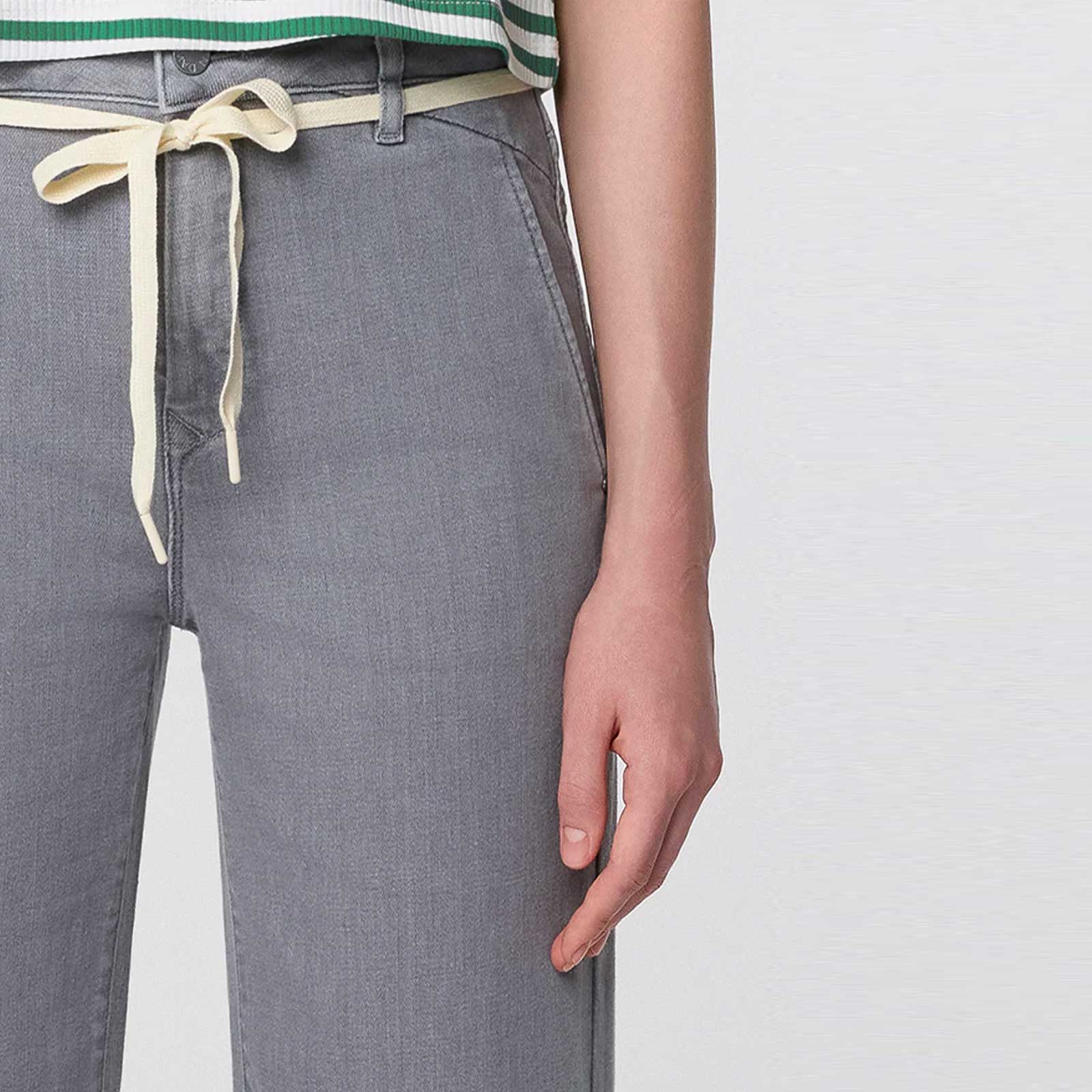 Dew French Pocket Flared Jeans cool grey - Image 5