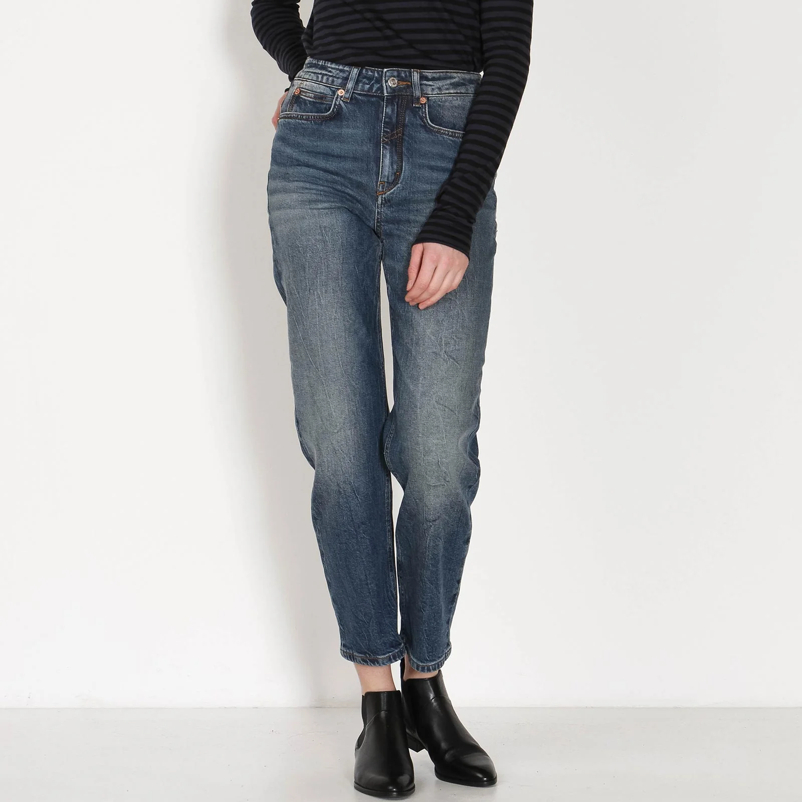 Mom_2 Jeans mid blue used - Image 2
