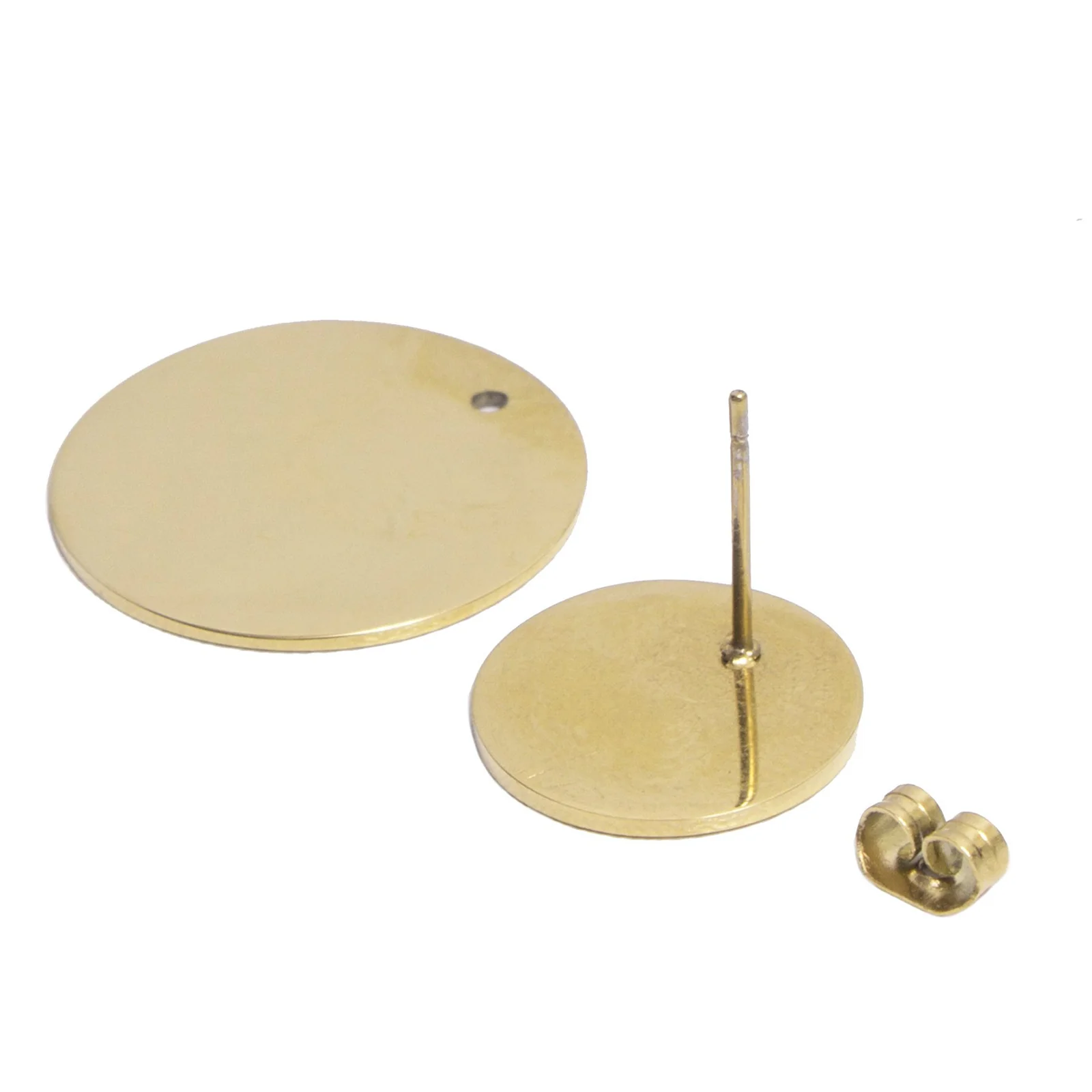 Dual Earrings gold - Image 4