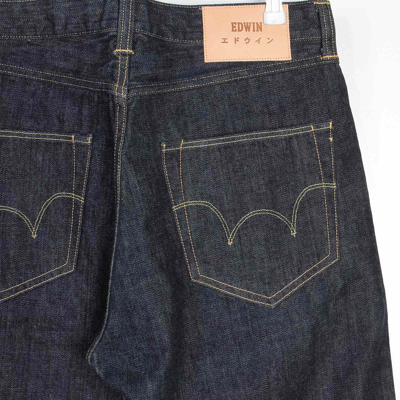 ED-45 Red Listed Selvage Denim Jeans blue rinsed - Image 3