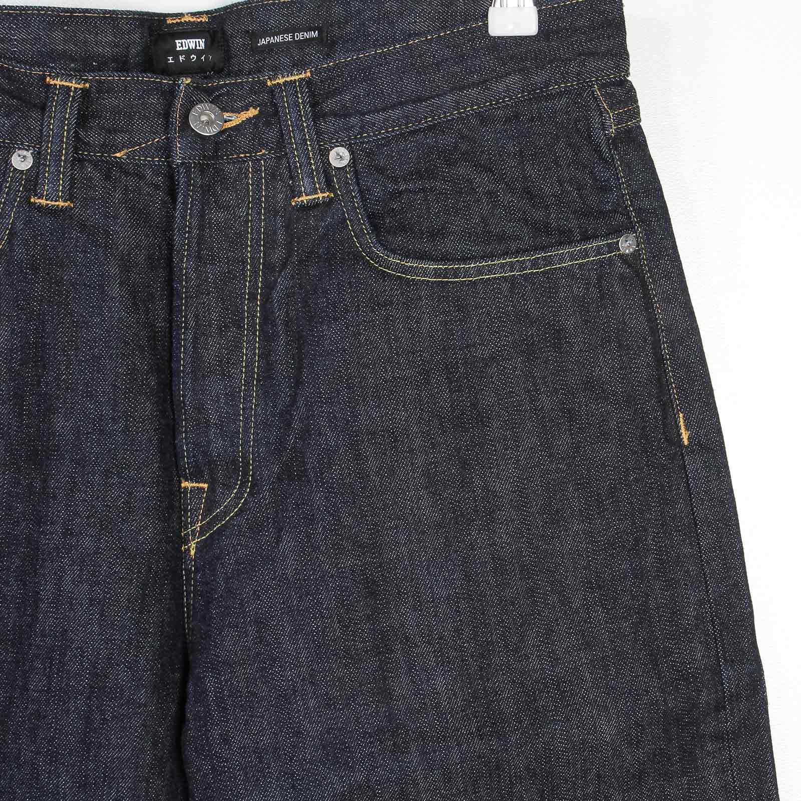 ED-45 Red Listed Selvage Denim Jeans blue rinsed - Image 4