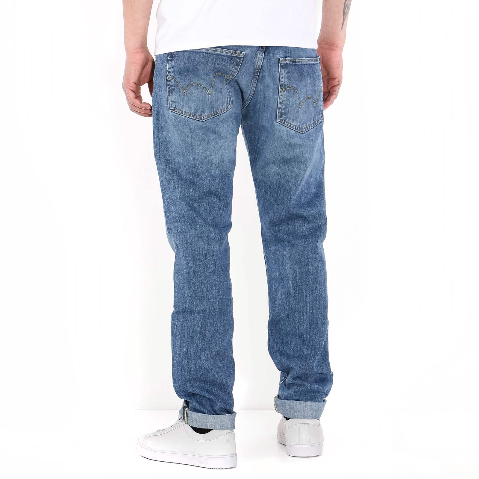 ED-55 Yoshiko Denim blue azumi eco wash - Image 3